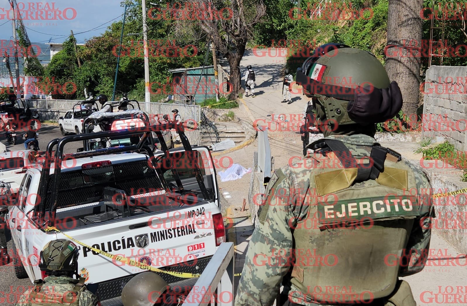 Localizan cadáver en la curva de “La Tolva”; tenía las manos amarradas