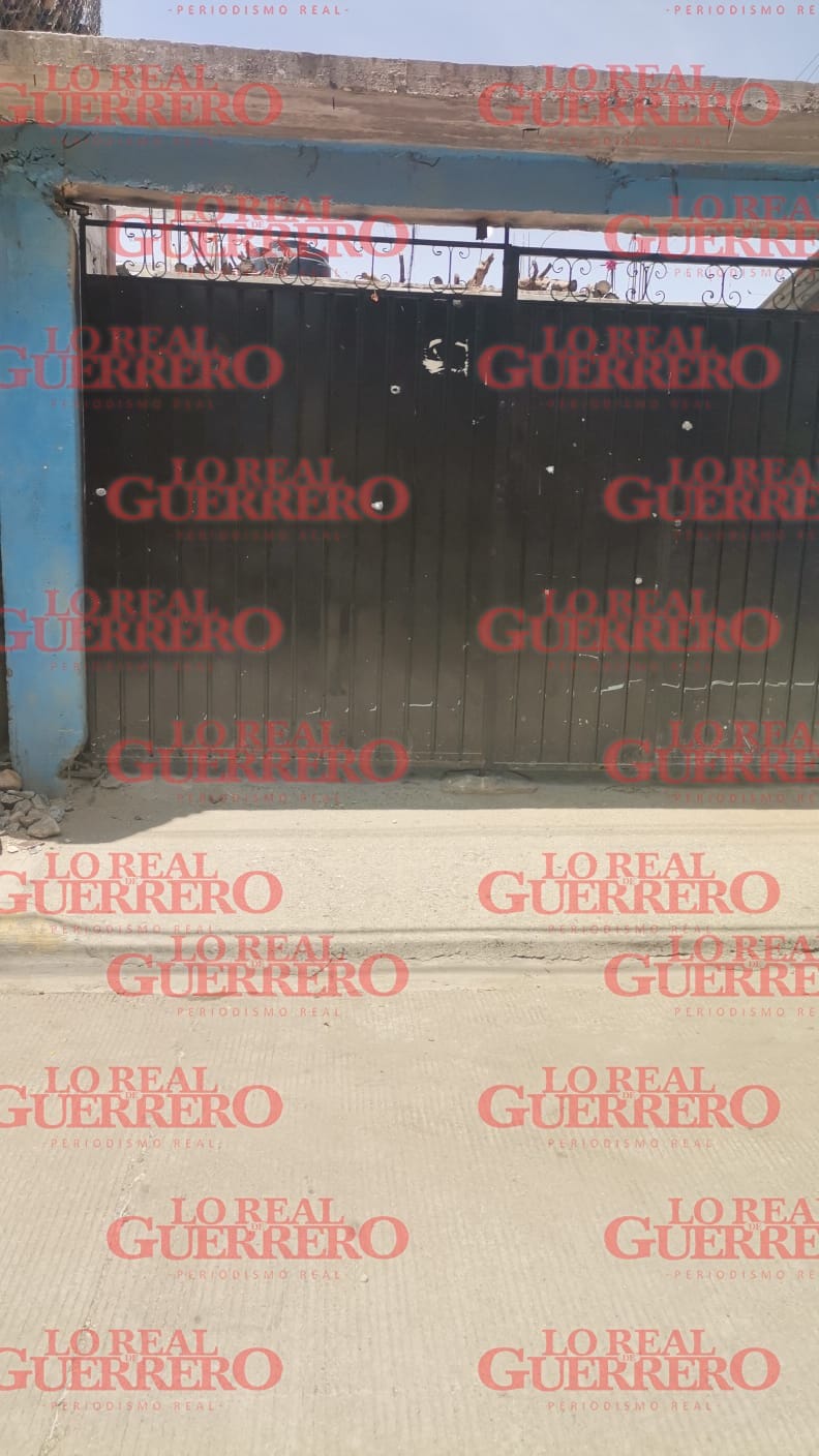 Sujetos armados rafaguean casa en Ciudad Renacimiento, en Acapulco