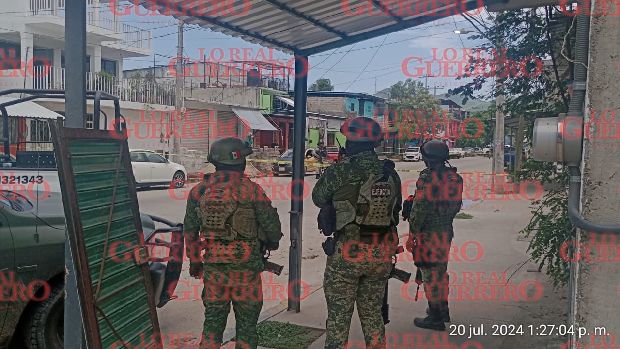 Asesinan a balazos a un hombre en Ciudad Renacimiento, Acapulco