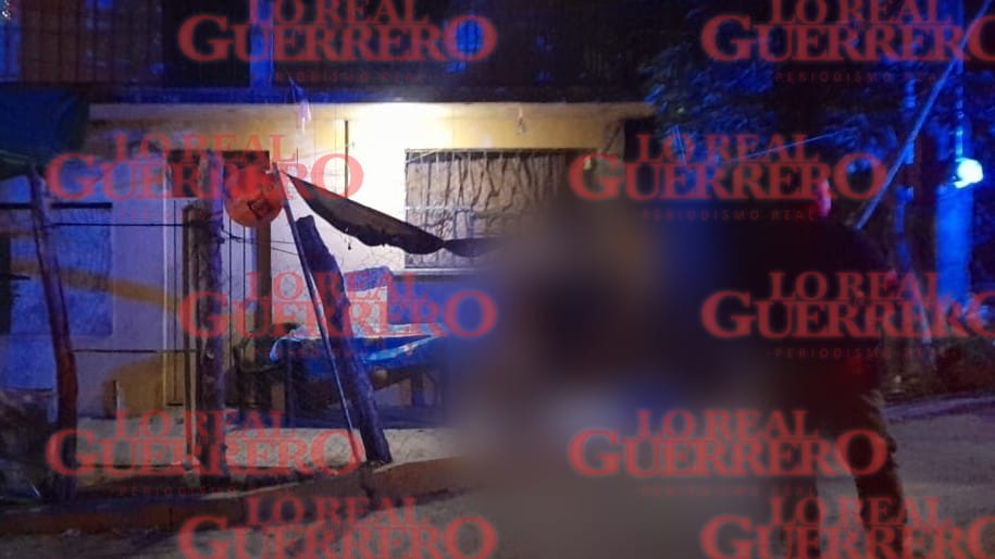 Acribillan a balazos a dos hombres en la colonia Obrera, en Acapulco