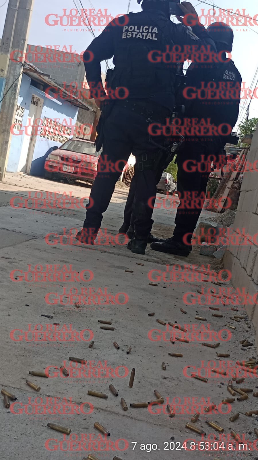 Desconocidos rafaguean y lanzan una granada de fragmentación a una casa, en Arroyo Seco, Acapulco