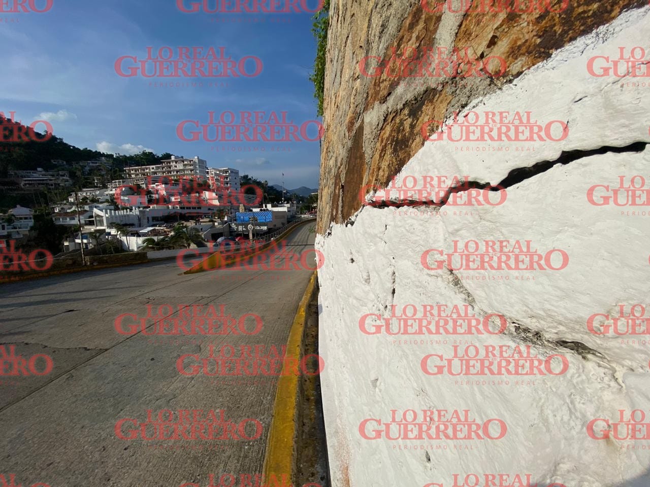 Riesgo por grietas en muros de sinfonía del mar  *Autoridades y especialistas confirmaron que hay daños frente a la Quebrada.