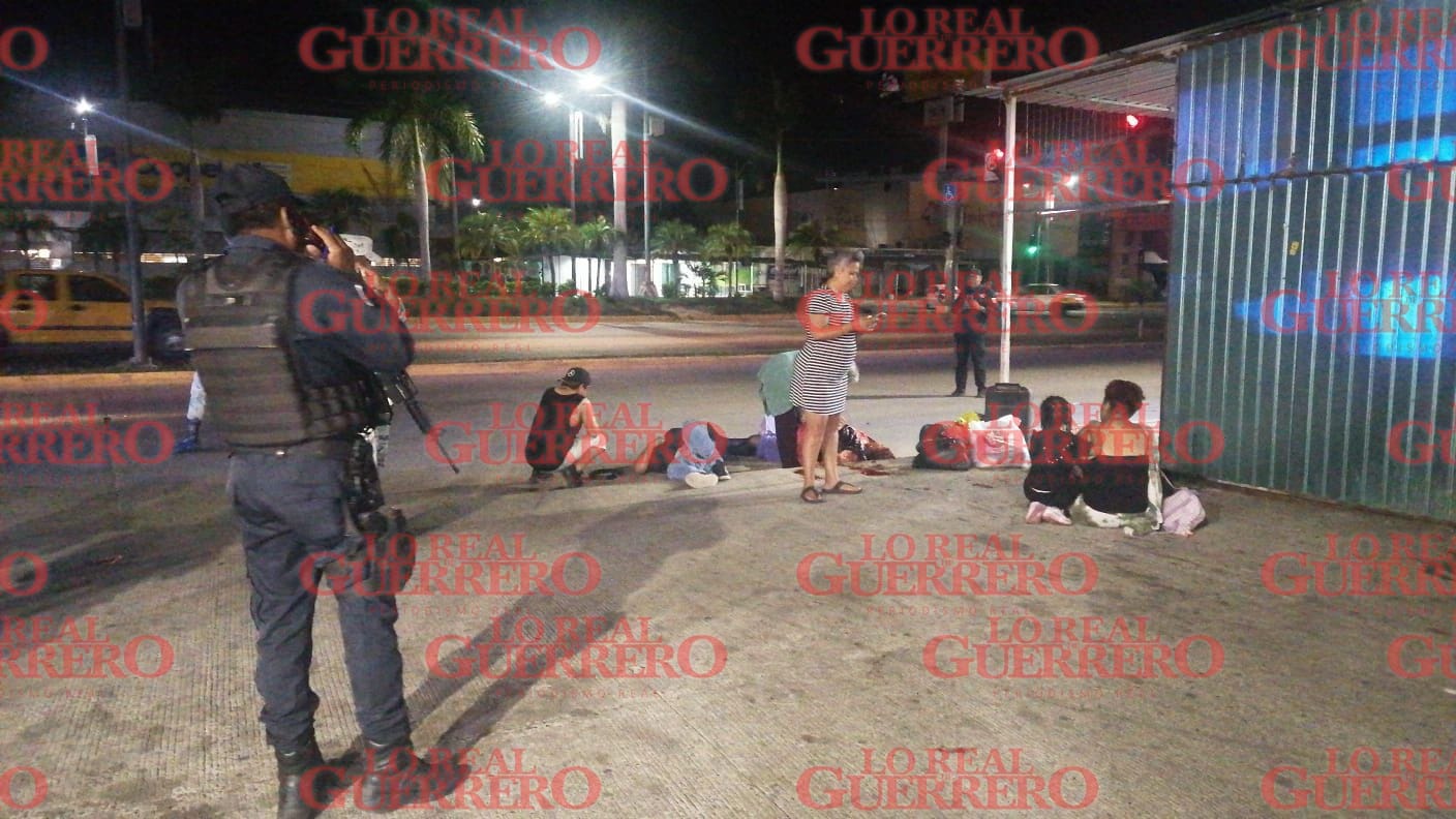 Atacan a familia de turistas; hay una mujer fallecida y dos lesionados  *El hecho se reportó durante los primeros minutos de este sábado en el bulevar Vicente Guerrero.