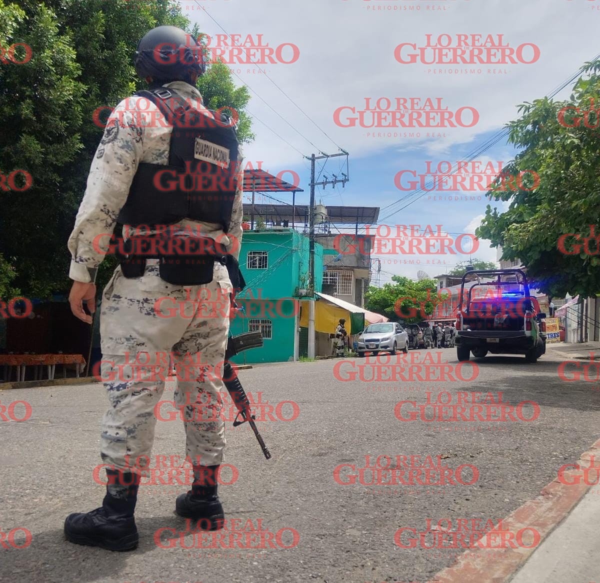 Se enfrentan a balazos civiles armados y elementos de la GN en el municipio de Juan R. Escudero; hay 3 agentes heridos