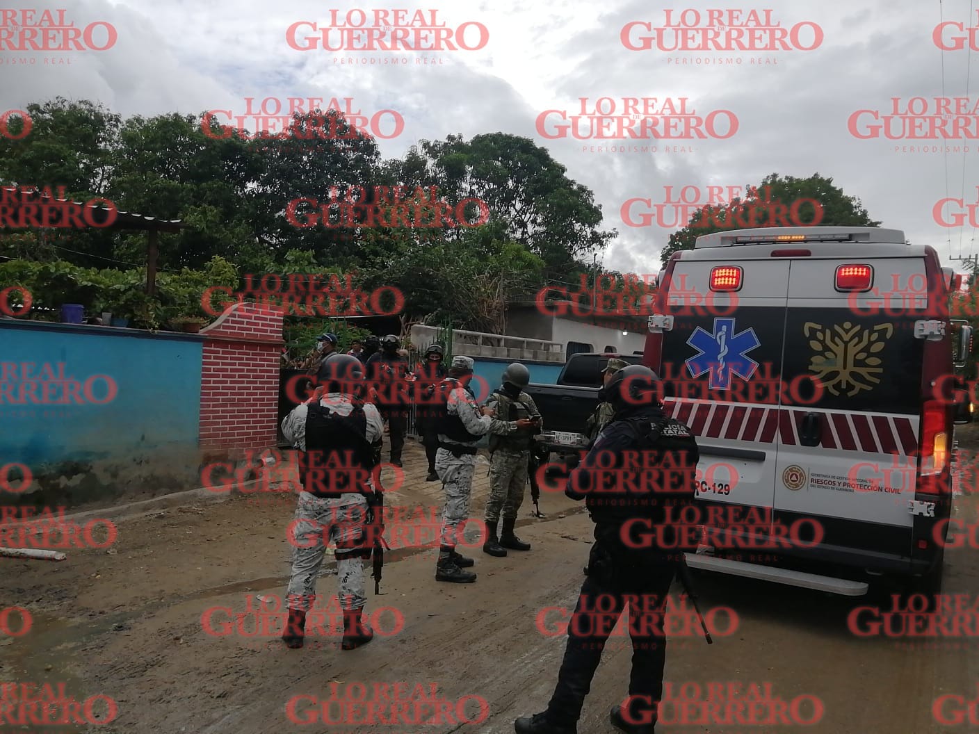 Matan a dos hombres en La Concepción, Acapulco