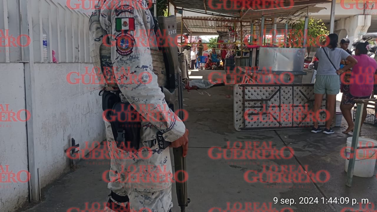 Matan a sujeto en el bulevar Vicente Guerrero y la Policía Estatal detiene a sicario  *Durante la persecución resultó lesionado un policía, mientras que el presunto sicario fue presentado ante el Ministerio Público.