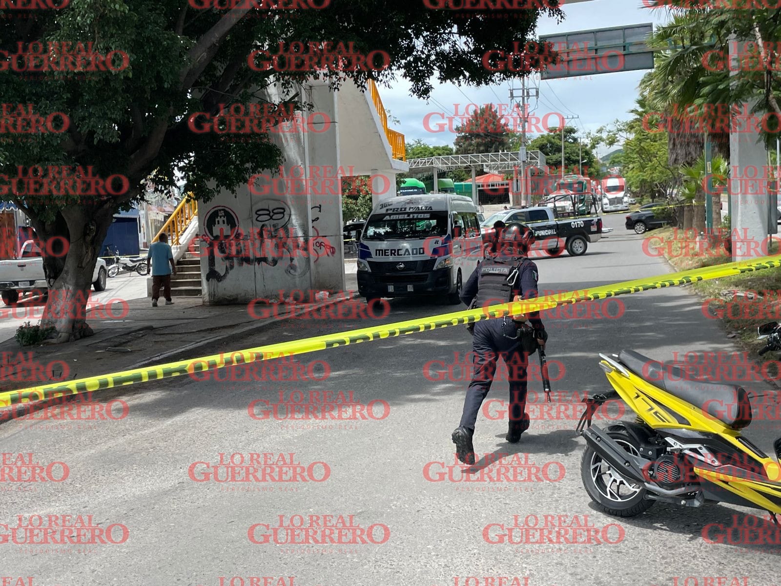 Hieren a balazos a urvanero de la ruta PRD-Mercado, en Chilpancingo