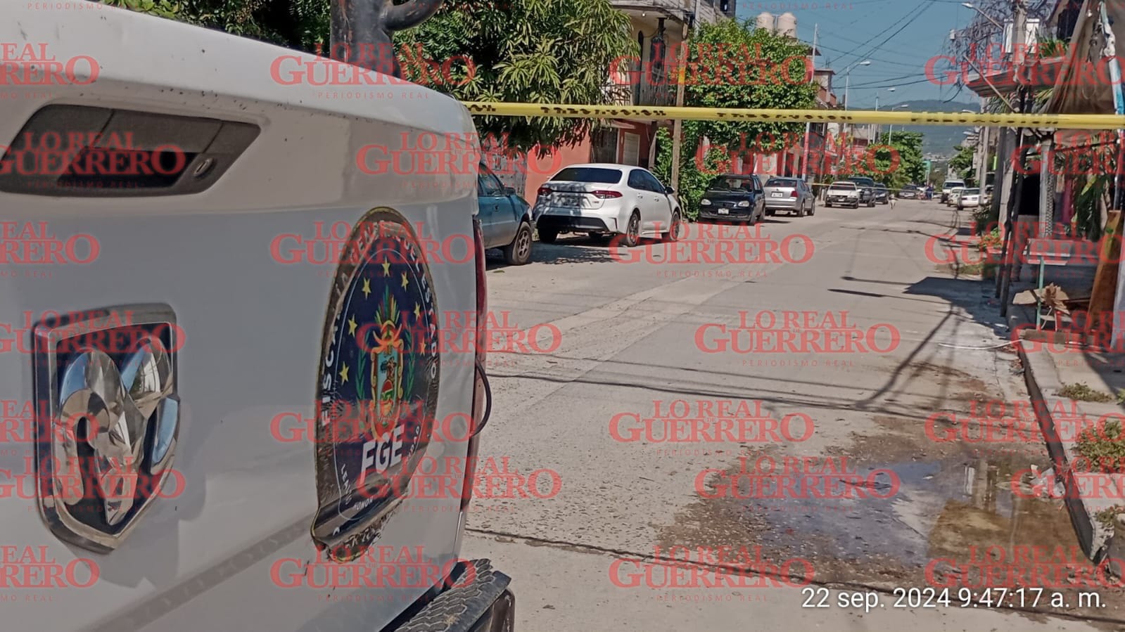 Localizan coche con sujeto torturado en su interior  *El vehículo estaba en la calle Distrito de Galeana de Ciudad Renacimiento.