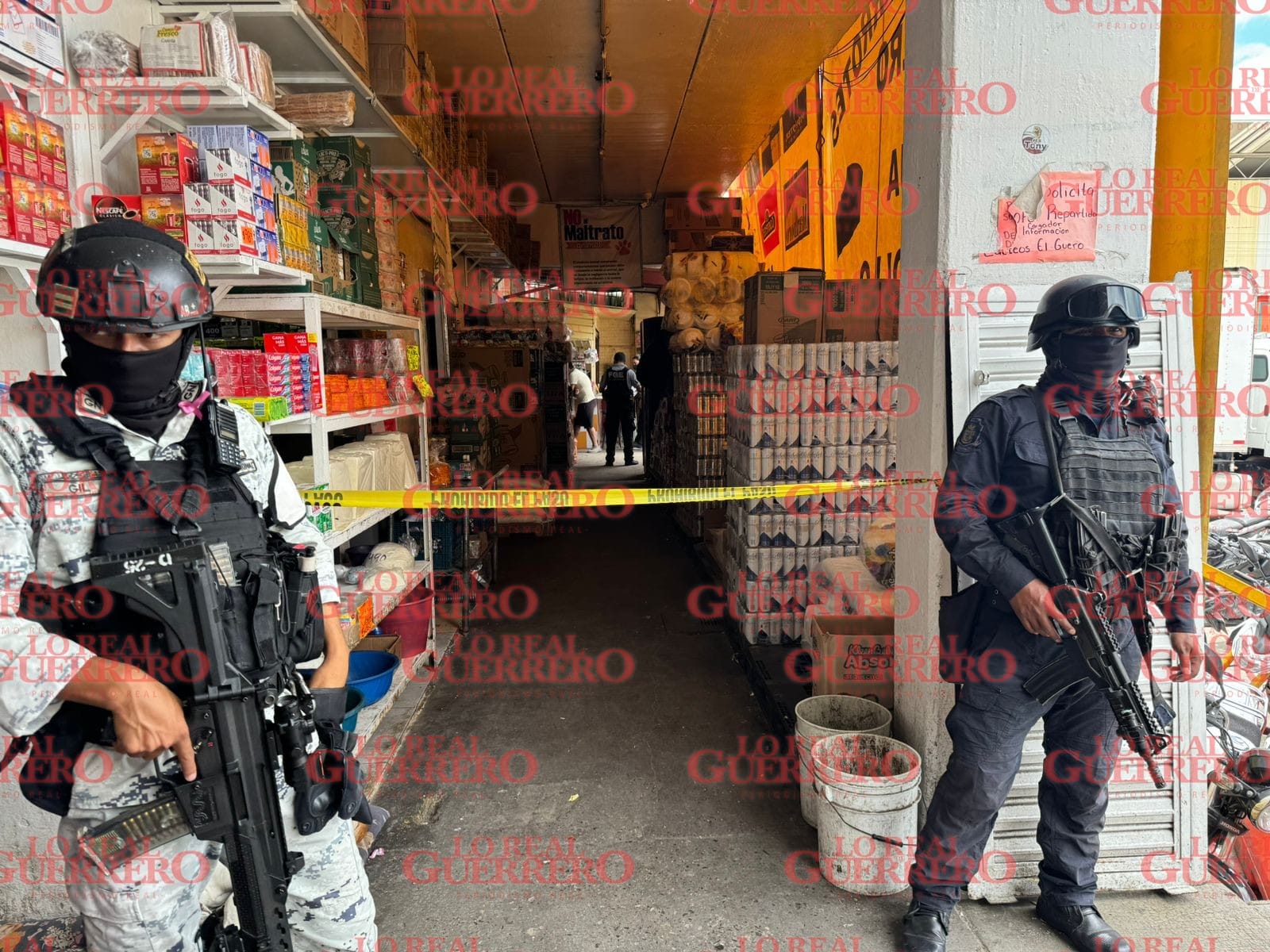 Matan a trabajador de una empresa de lácteos, en el mercado BRLM de Chilpancingo