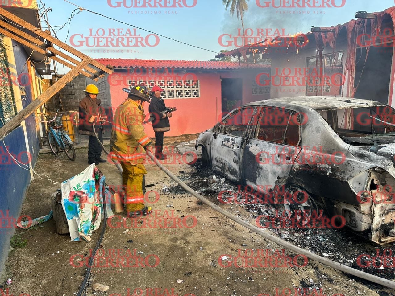 Matan a 7 personas e incendian su casa en Tres Palos  *Hay un menor de edad y dos mujeres entre las víctimas de este hecho sangriento.