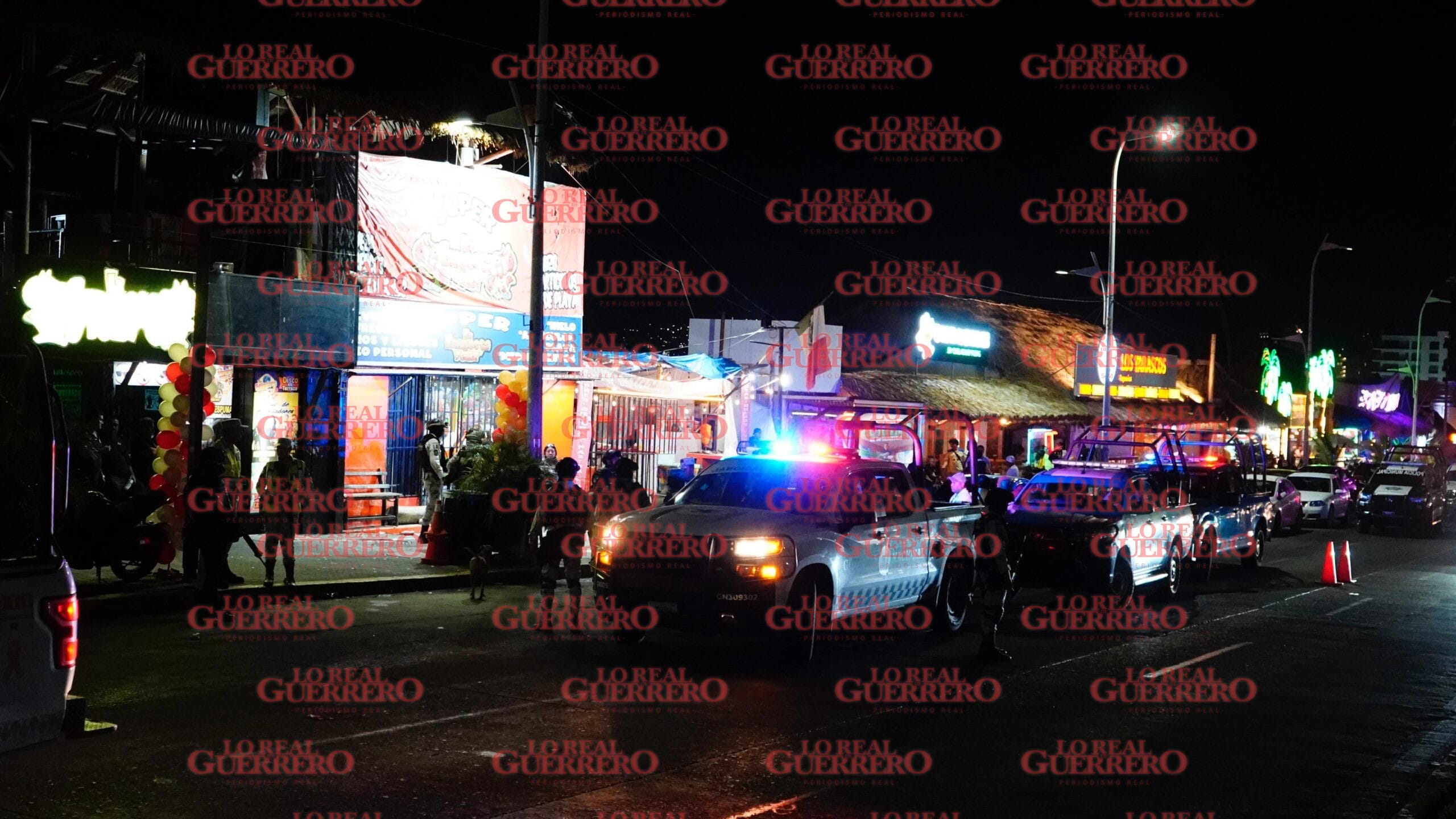 Ataque afuera de discoteca de Acapulco deja tres lesionados  *Uno de ellos habría sido un turista, según fuentes policiacas.