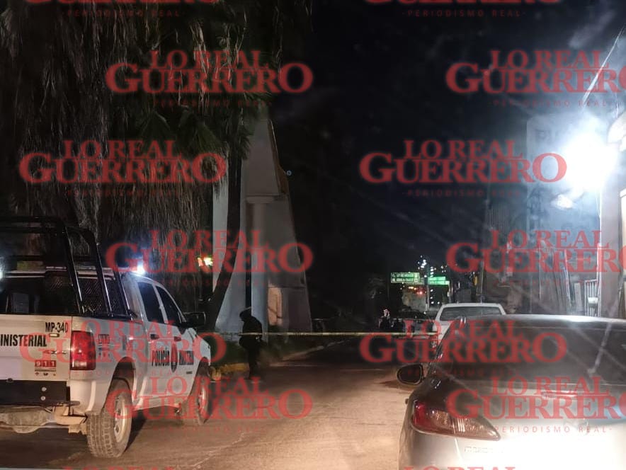 Acribillan a balazos a un hombre en Chilpancingo  *** La víctima quedó tirada sobre la calle Nicolás Catalán