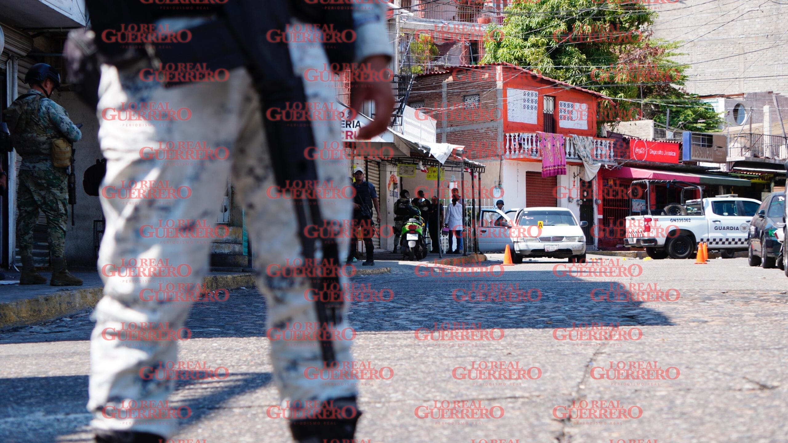 Ataque a sitio de taxis deja un muerto y una herida  *La persona lesionada es una mujer quien se trasladó por sus propios medios para buscar atención médica.