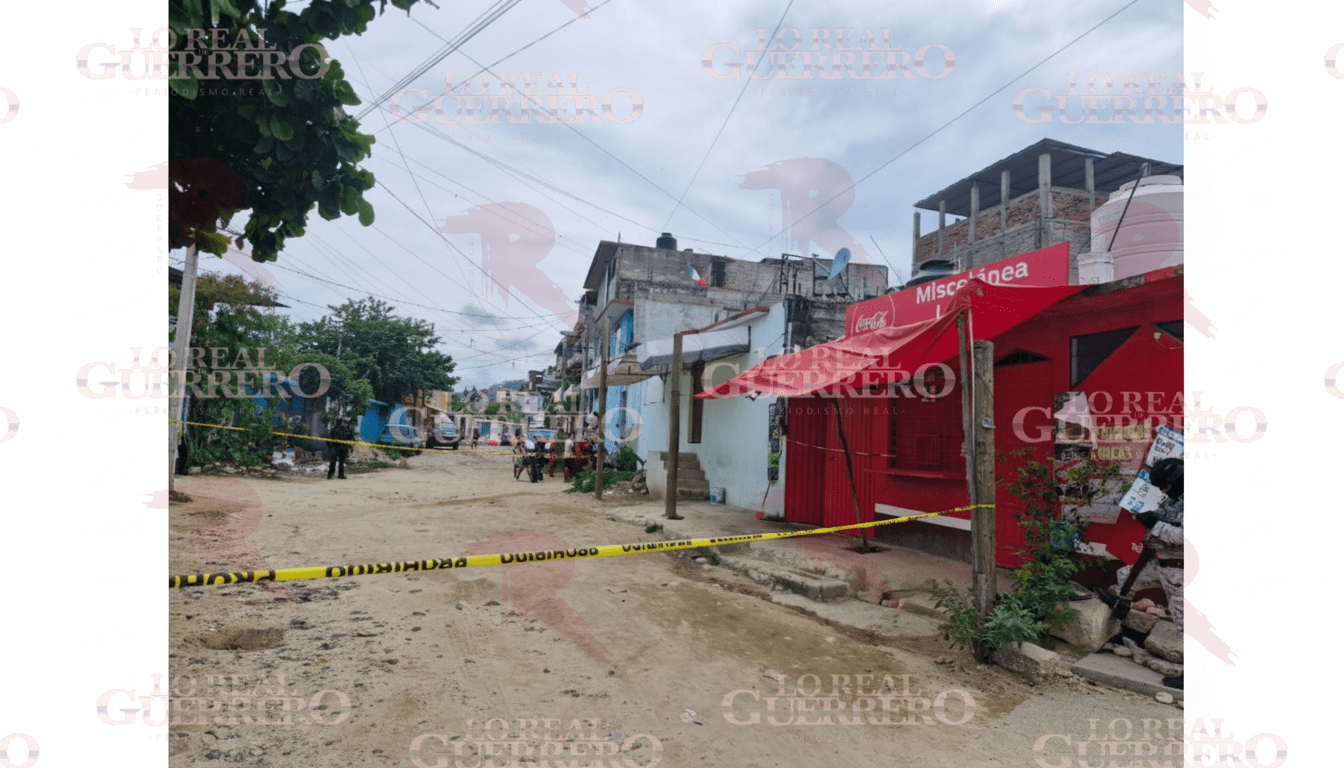 Balean a dueño de miscelánea en la zona conurbada de Acapulco