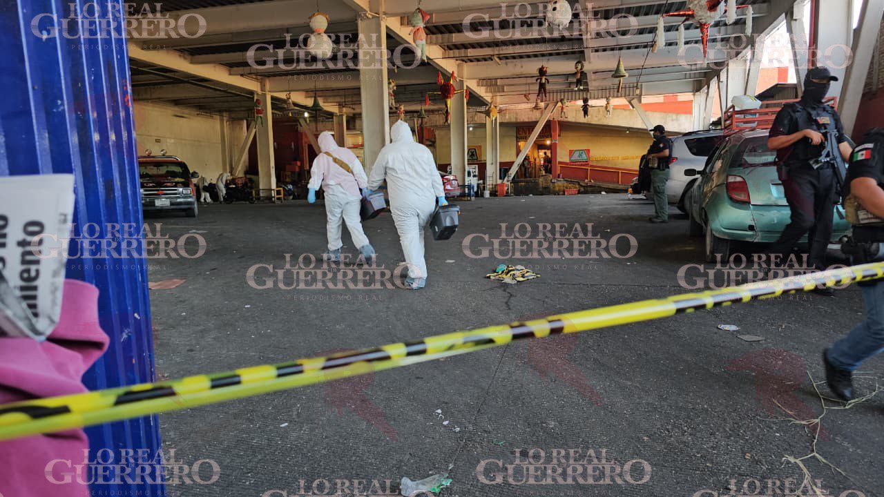 Matan a repartidor de pollo en el área de carga y descarga del mercado BRLM de Chilpancingo