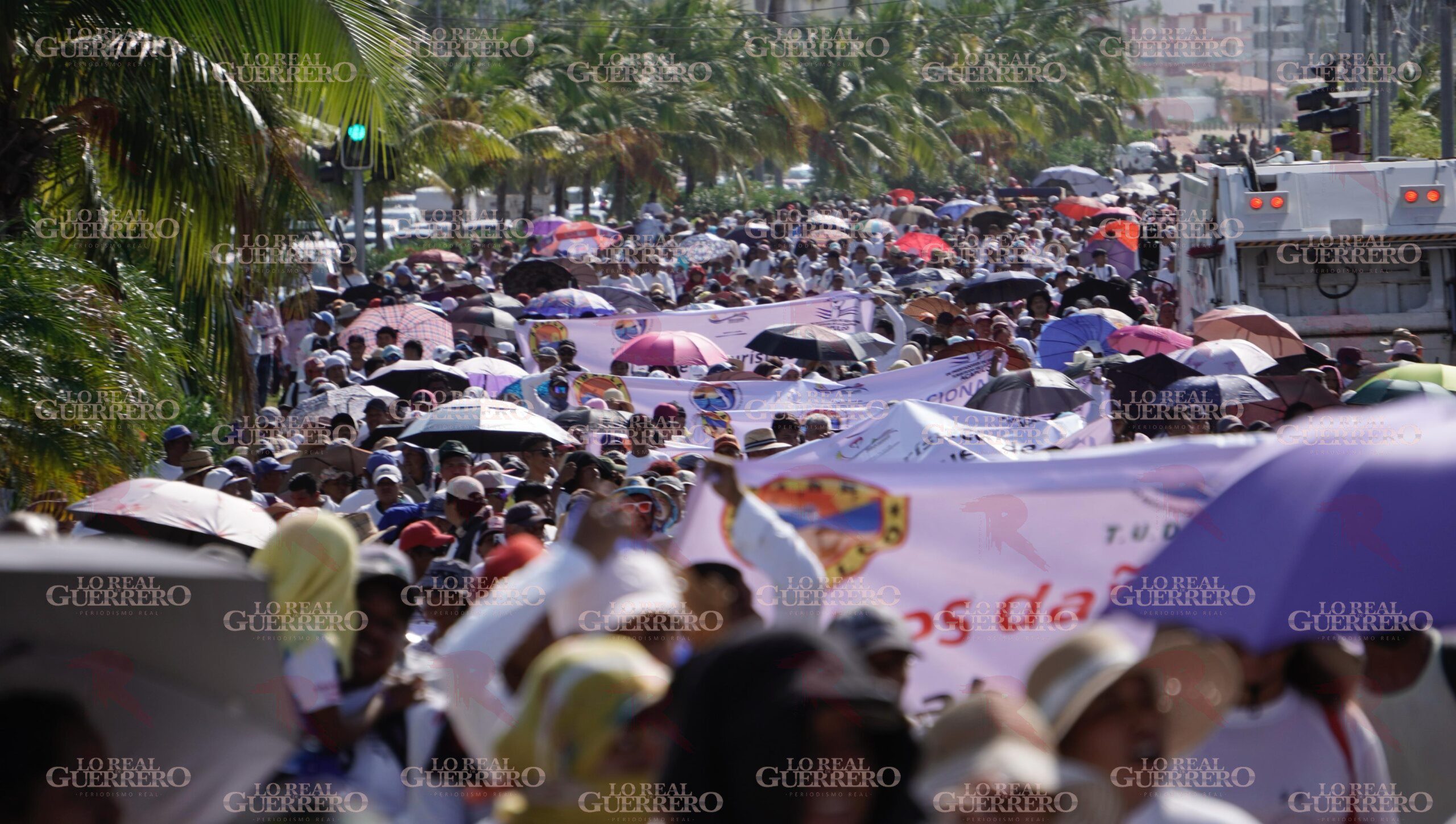 Vuelven a protestar trabajadores de las playas en contra del “Marinabus”