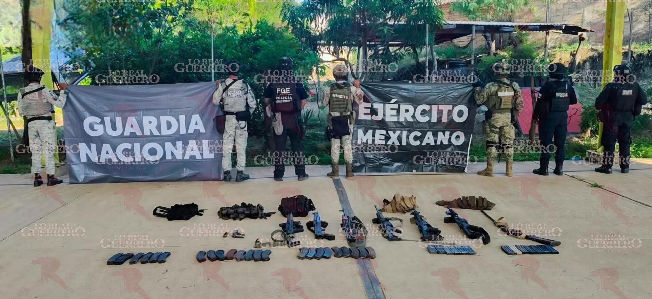 Dos agresores abatidos y un adolescente detenido tras enfrentamiento con la Guardia Nacional en Teloloapan