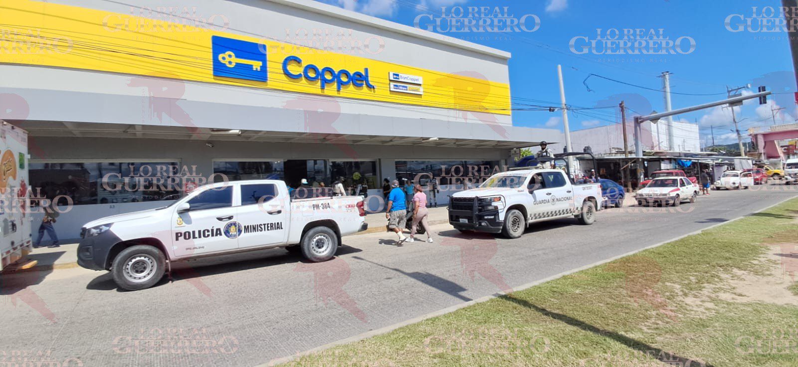 Sujetos asaltan tienda en la Zapata de Acapulco