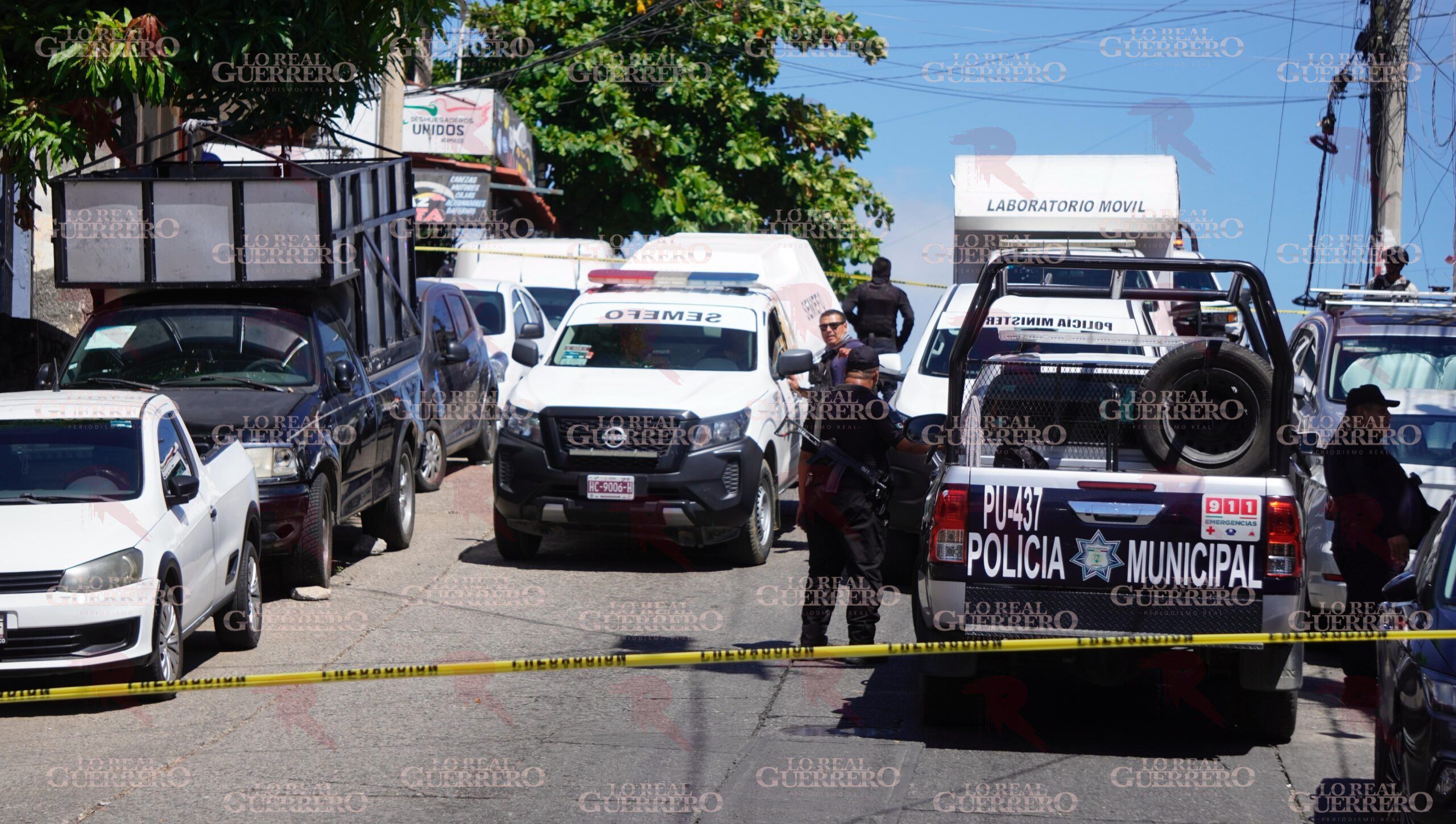 Balean a un hombre cerca del Mercado Central de Acapulco