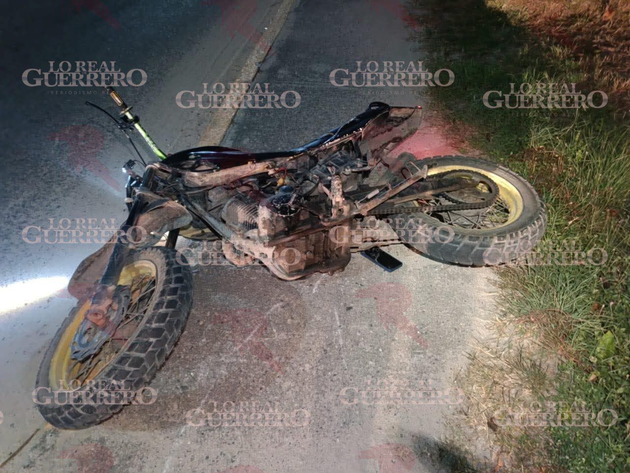 Muere mujer agente de la GN en accidente de motocicleta en Atoyac