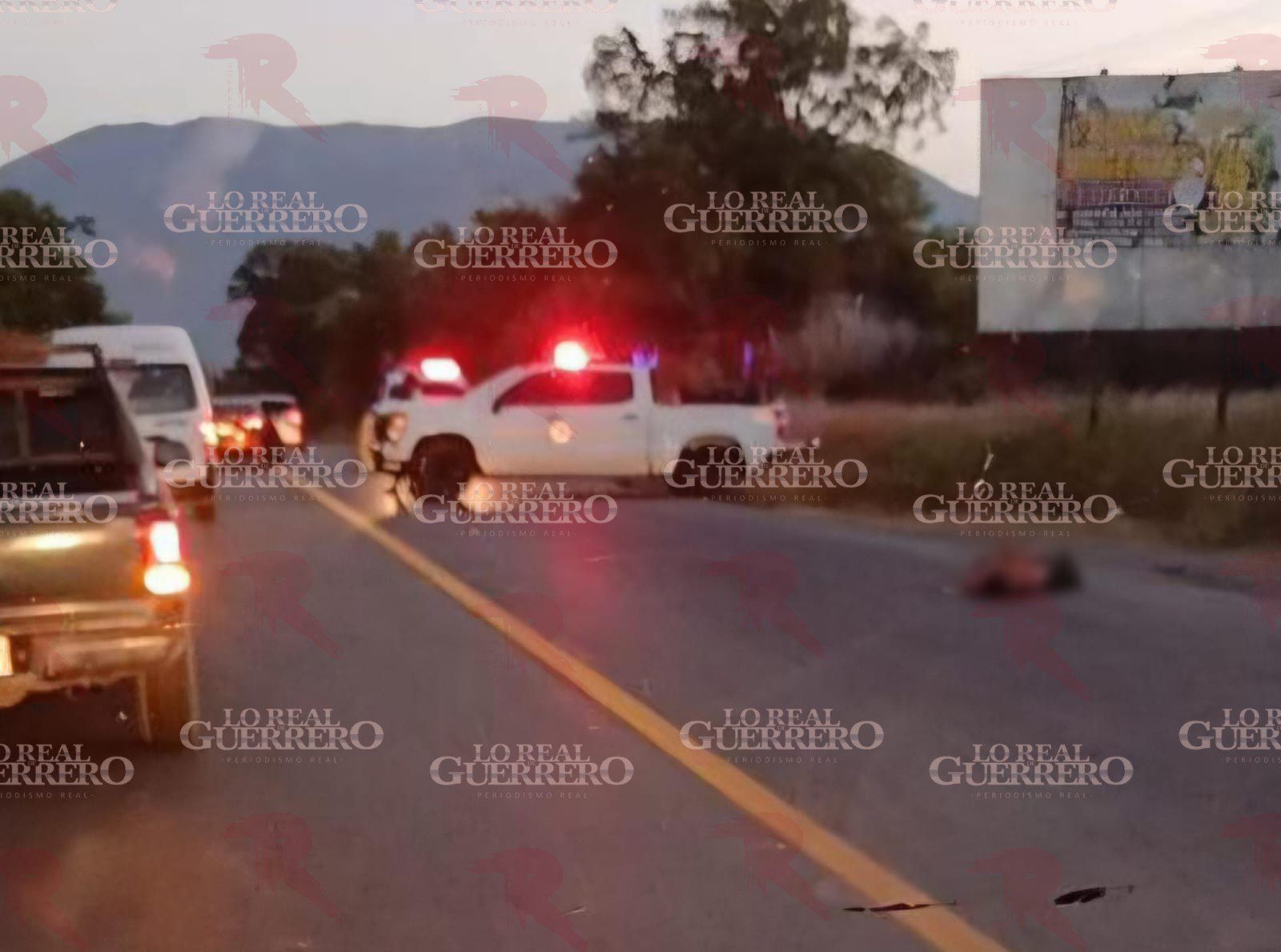 Asesinan a un militar en activo y lo arrojan sobre la carretera Iguala–Chilpancingo