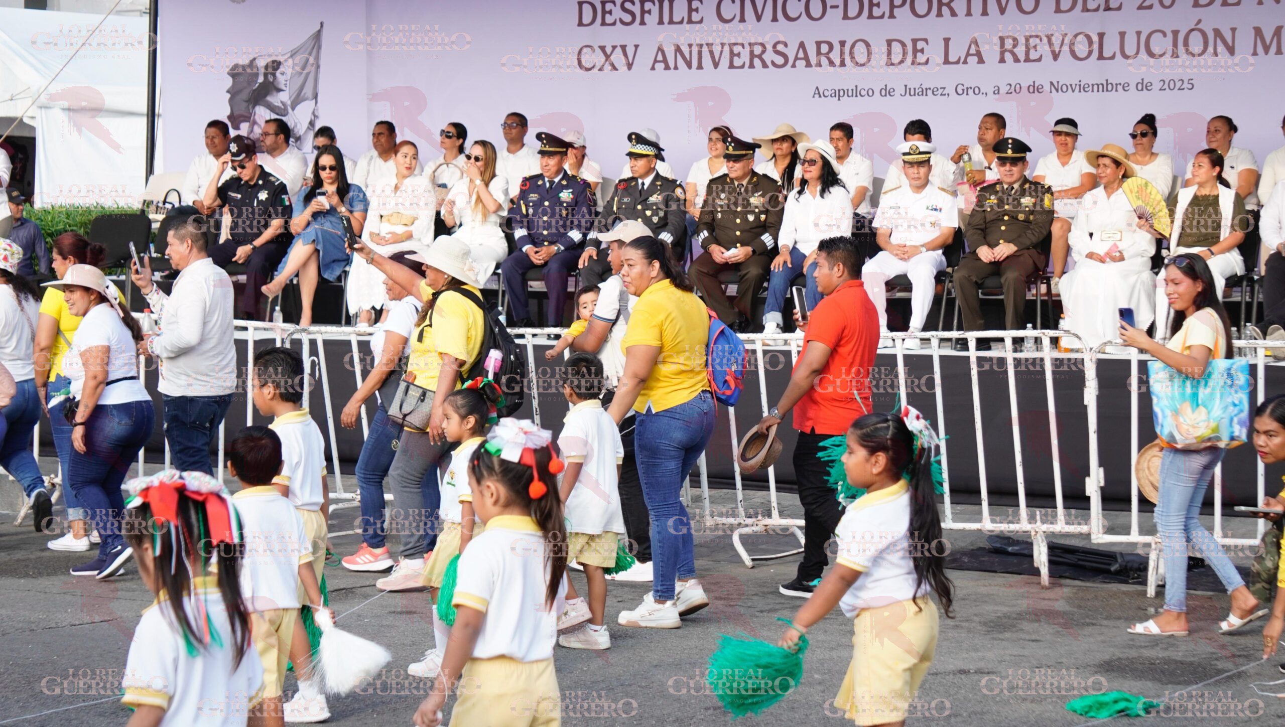 Conmemoran en Acapulco el aniversario de la Revolución Mexicana