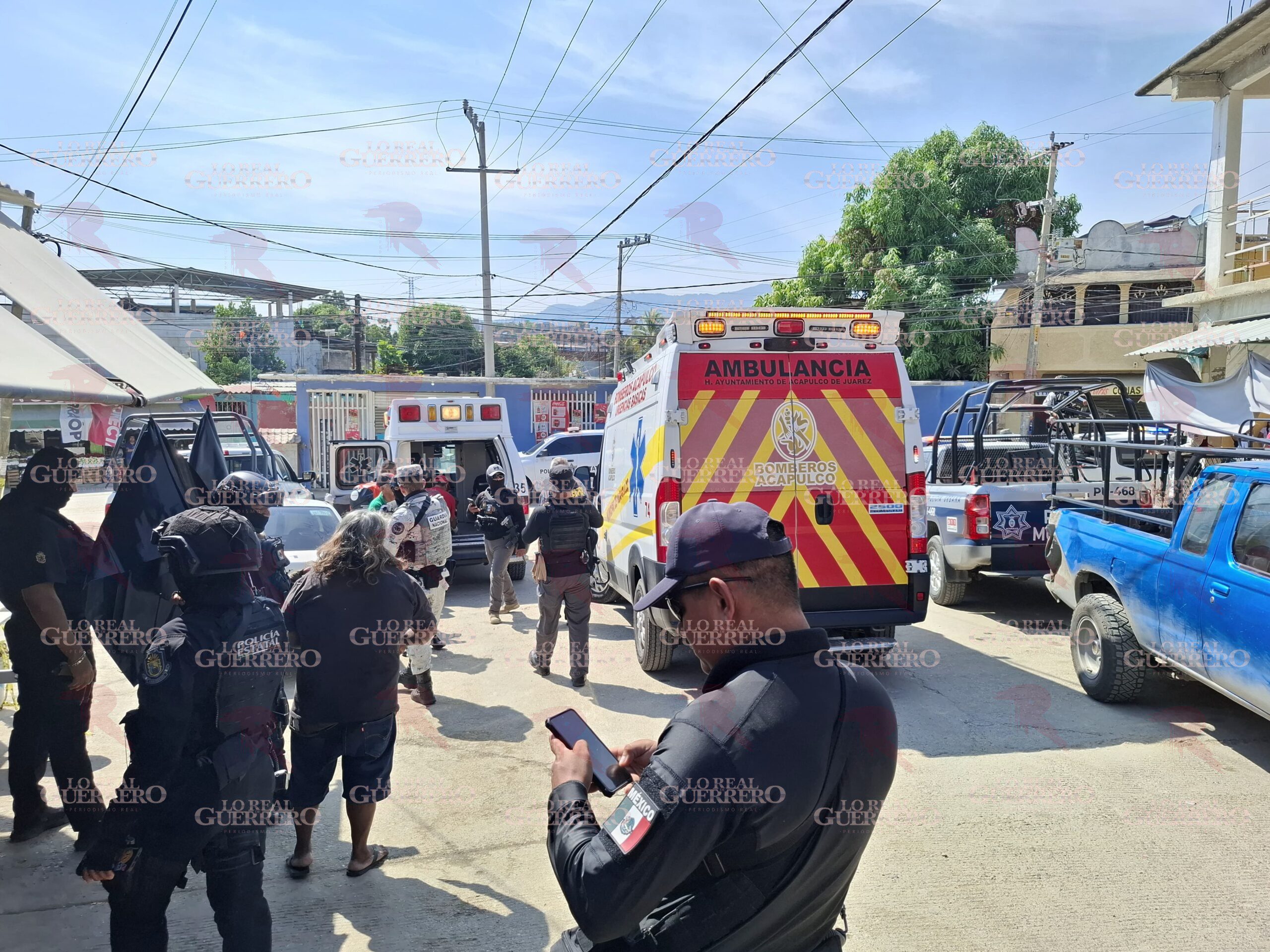 Lesionan a balazos a tres personas en la colonia Unidos por Guerrero