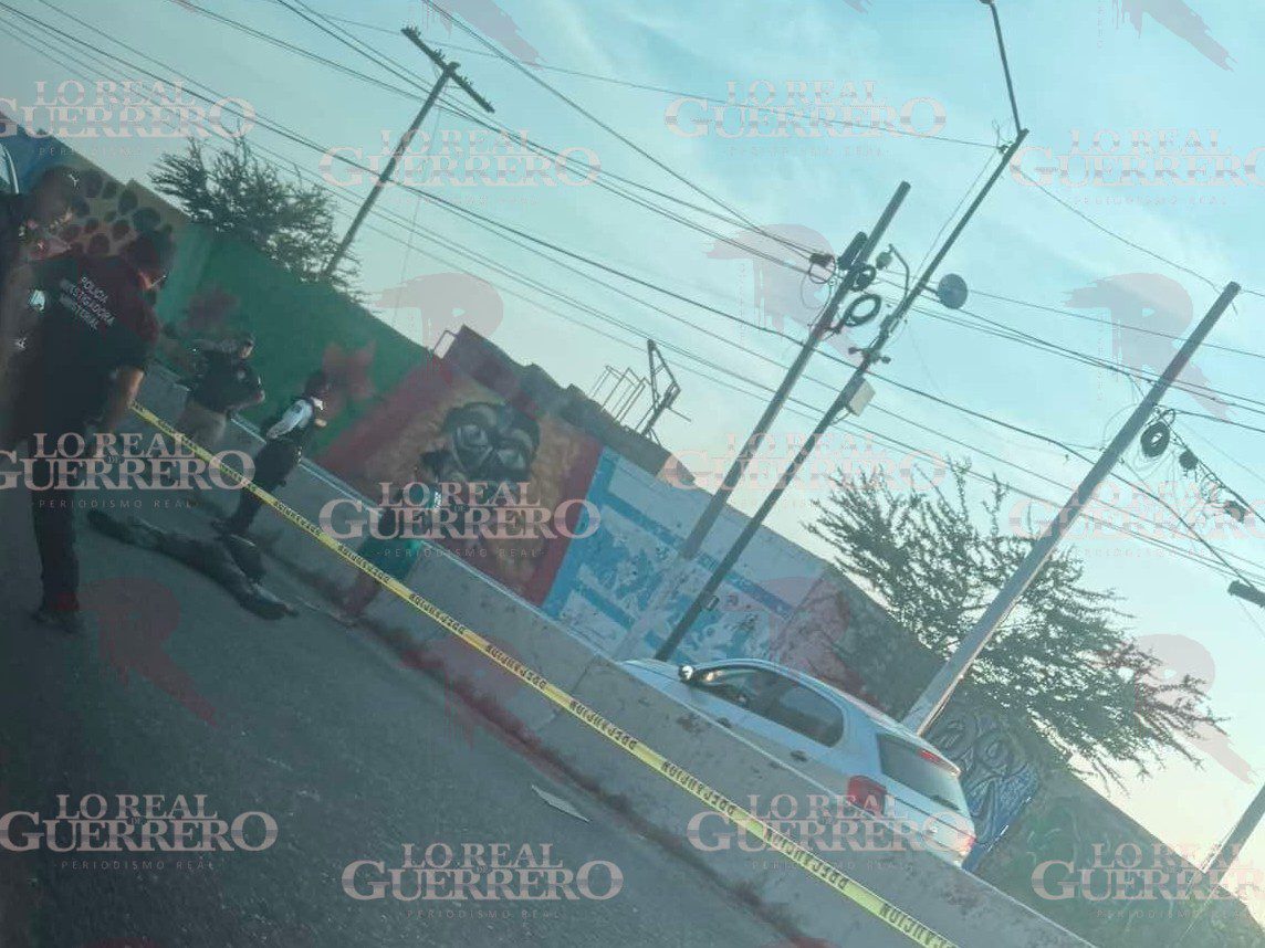 Atropellan a motociclista en la México-Acapulco