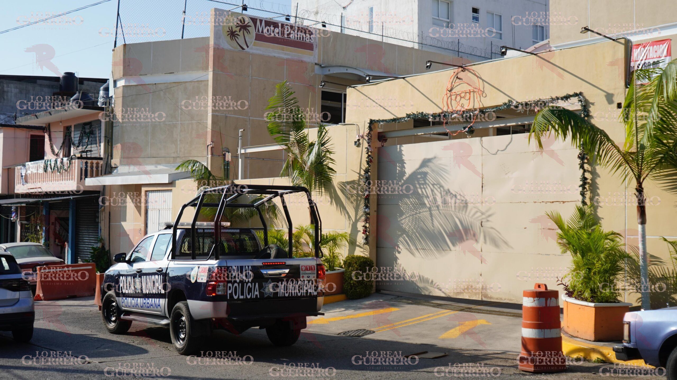 Fallece sujeto dentro de un motel de la colonia Bellavista de Acapulco