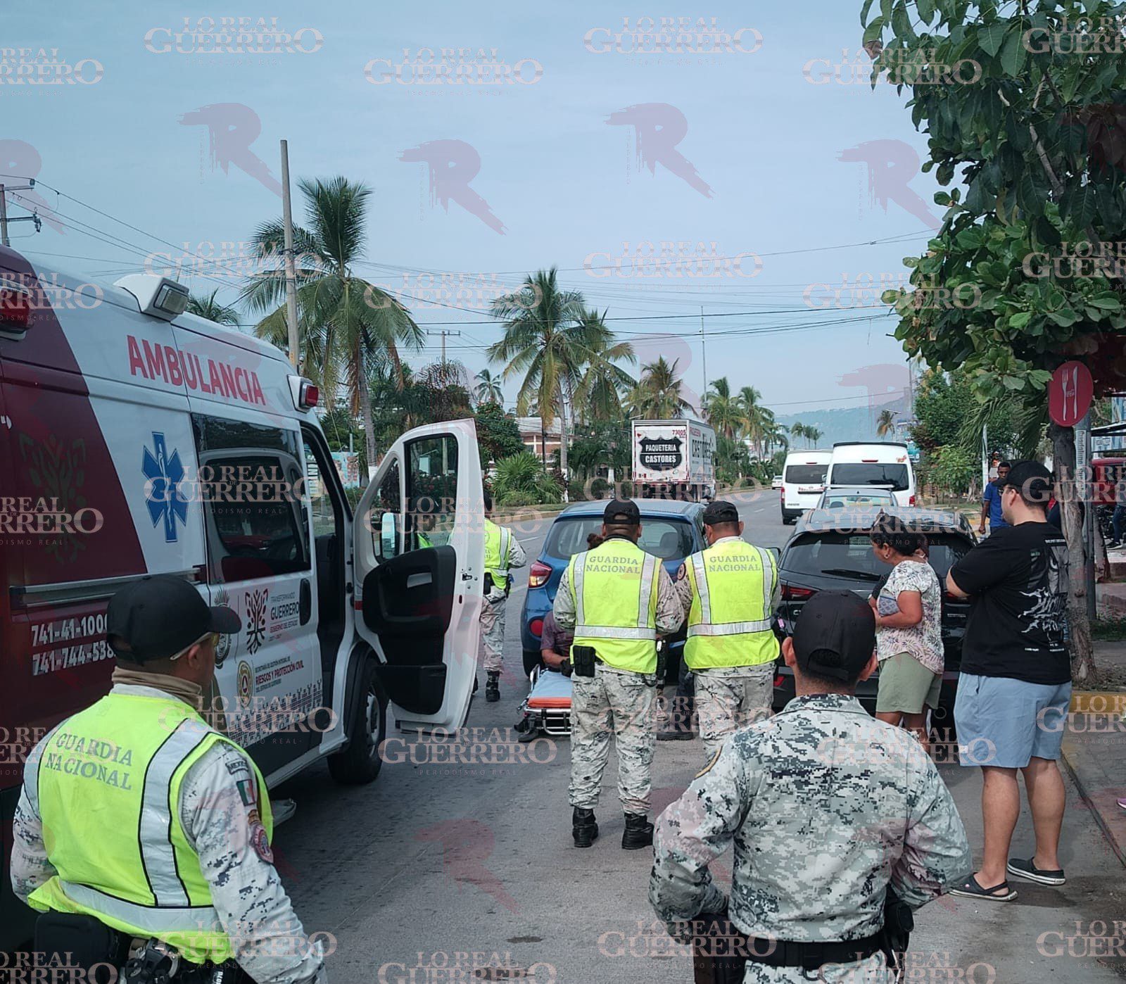 Lesionan a sujeto en el bulevar de Las Naciones