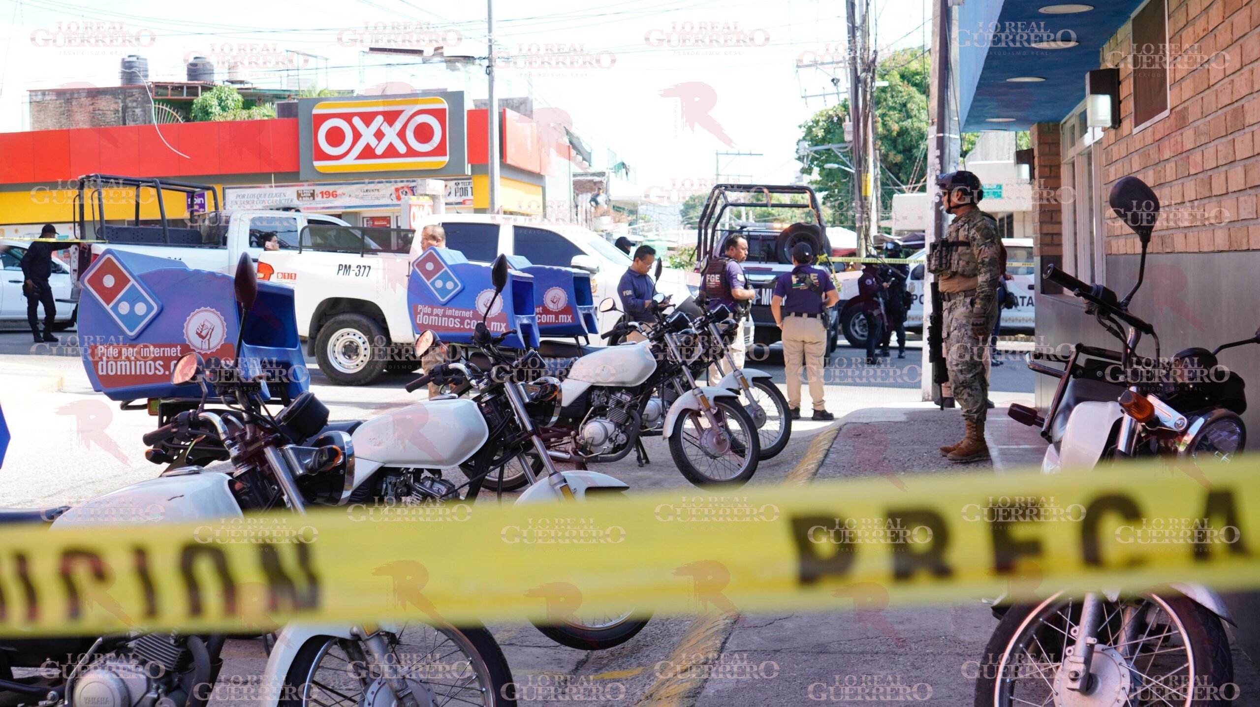 Acribillan a hombre a un costado de Domino’s Pizza en Constituyentes