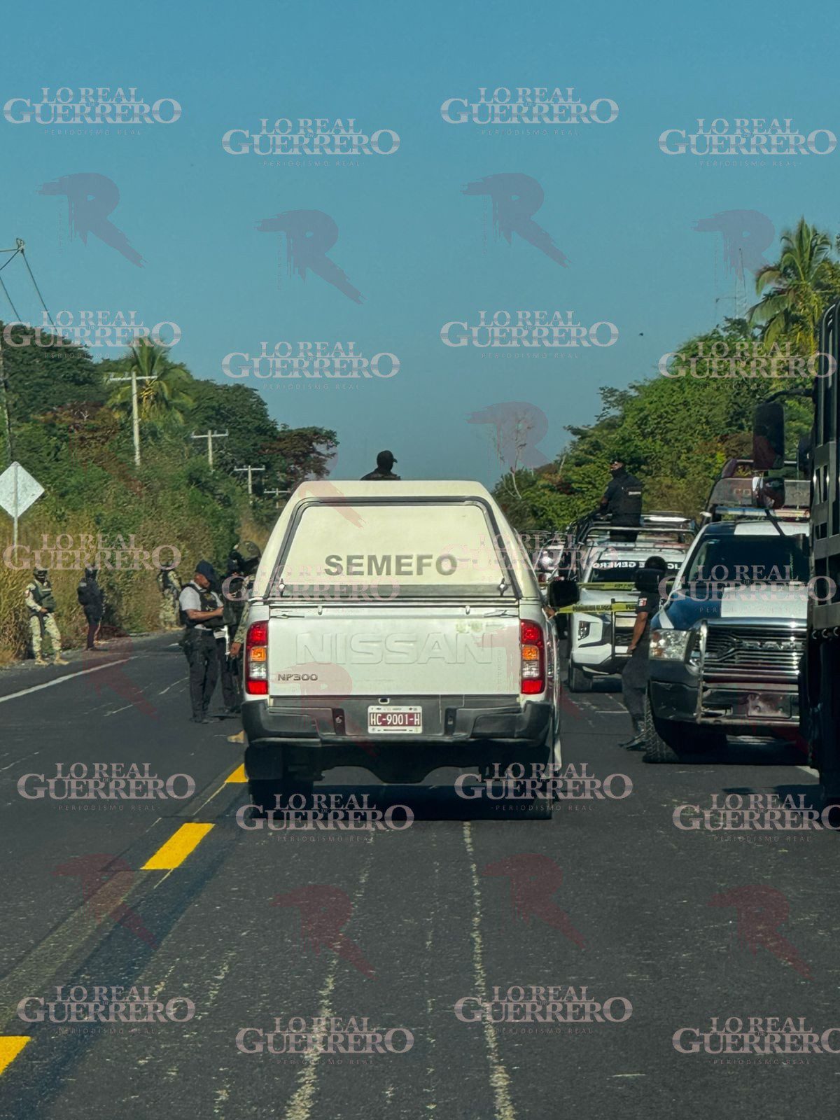 Abandonan cadáver en la carretera Acapulco–Zihuatanejo
