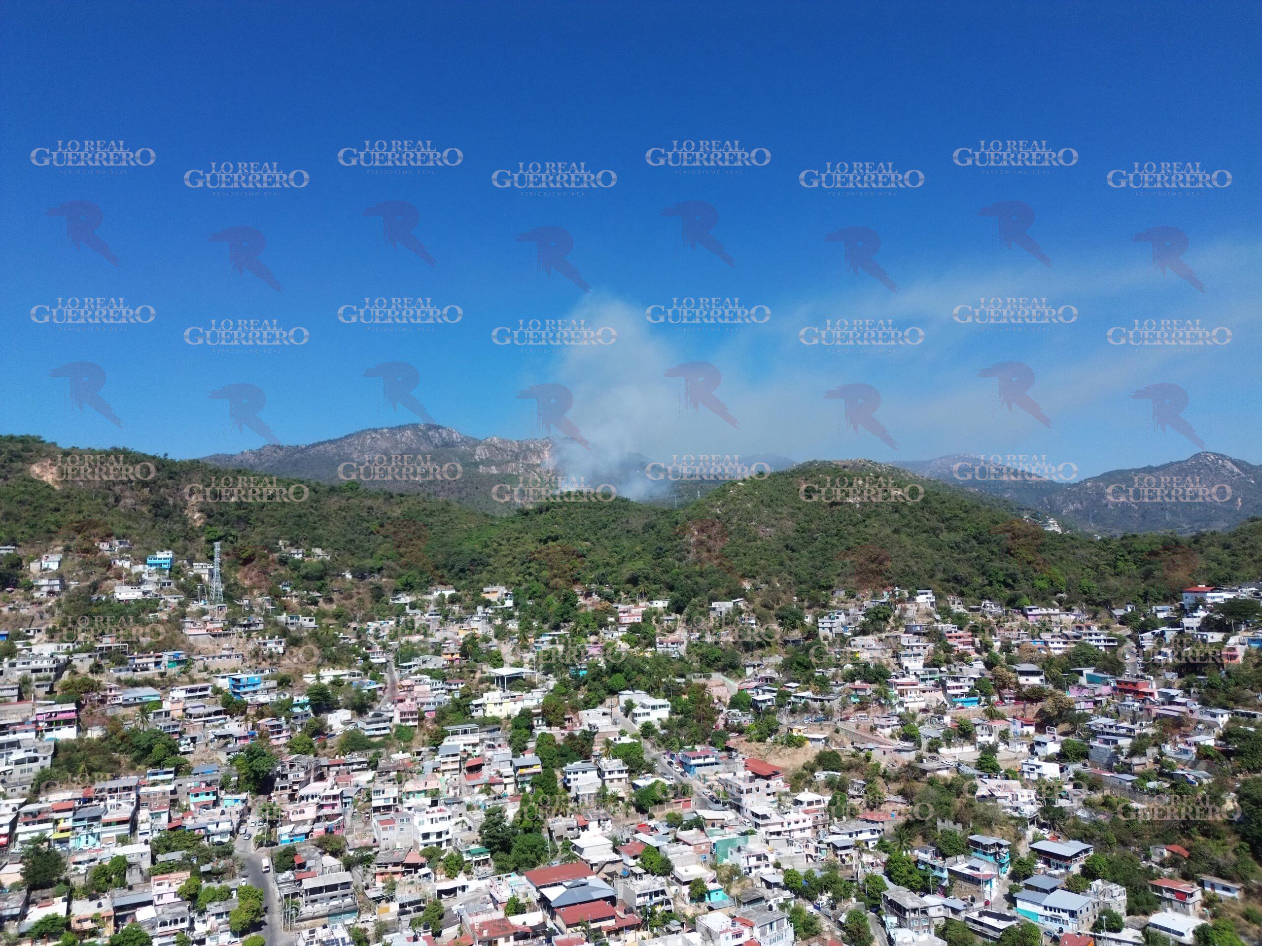 Incendio afecta el Parque Nacional El Veladero