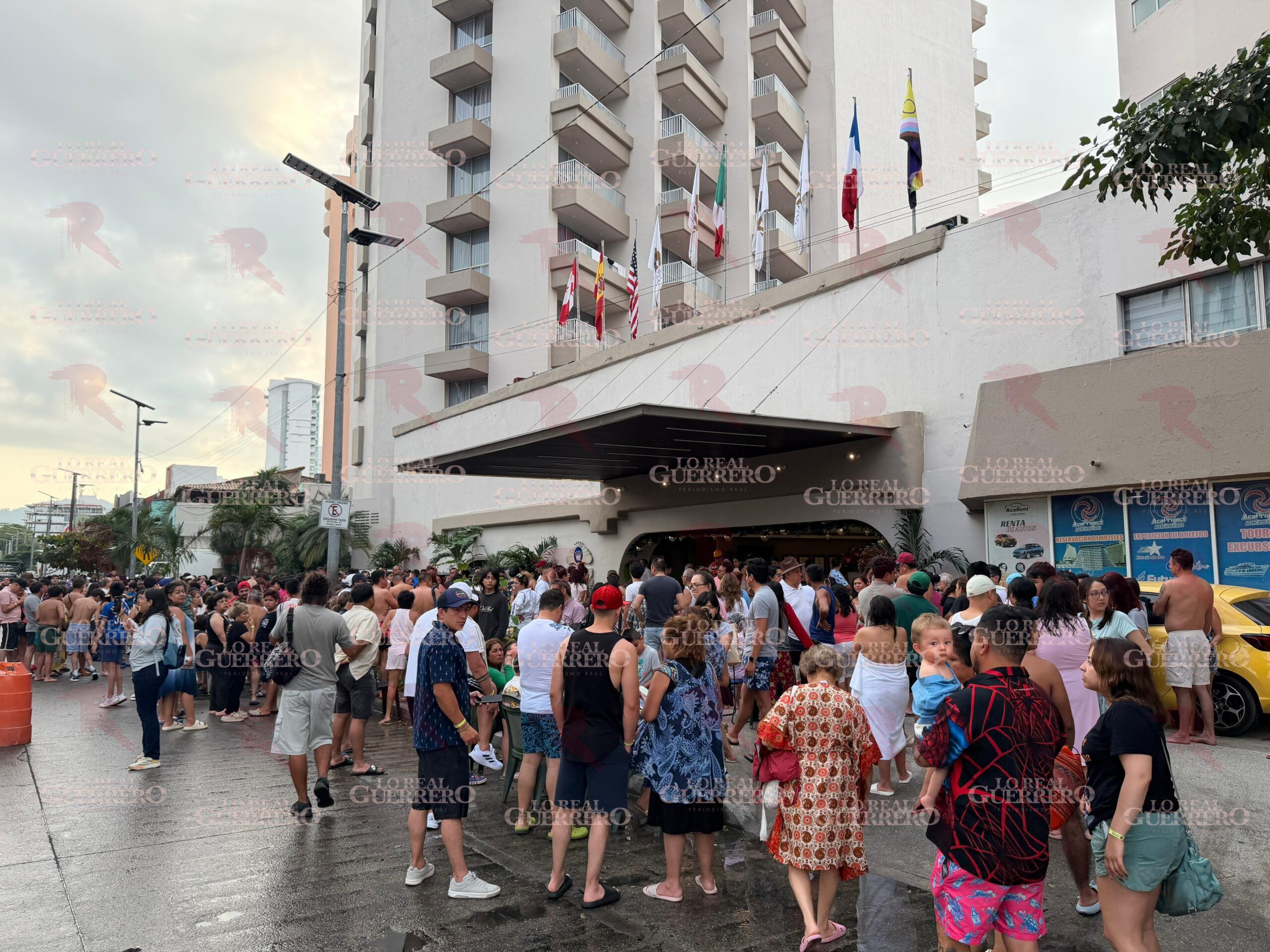 Sacude sismo la zona hotelera de Acapulco