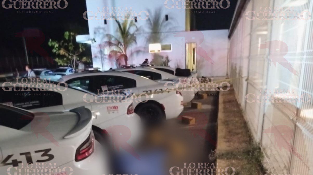 Agente muere tras presuntamente dispararse con su arma de cargo en el estacionamiento de la Guardia Nacional, en Acapulco