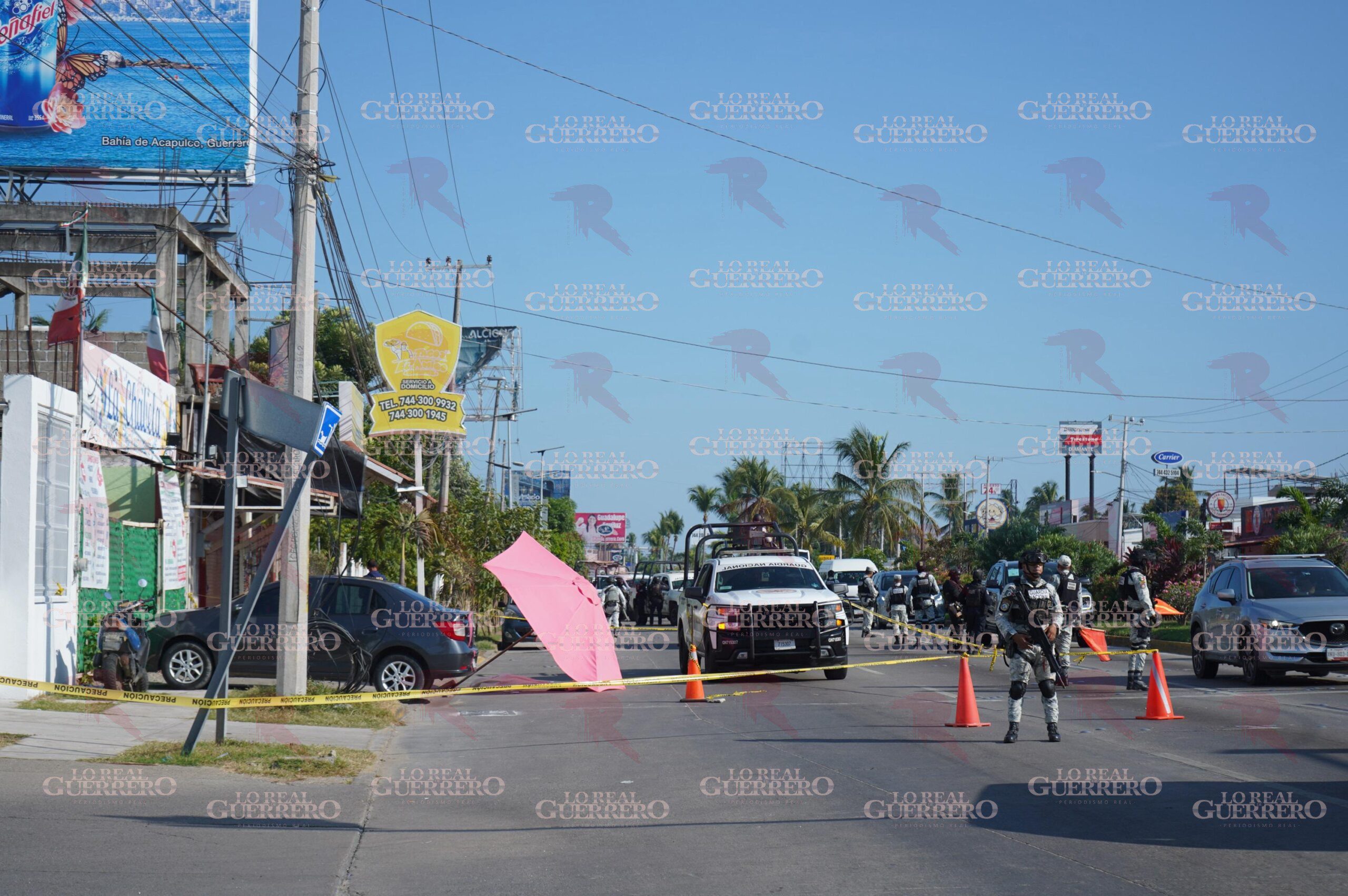 Atacan a pareja en la Zona Diamante de Acapulco