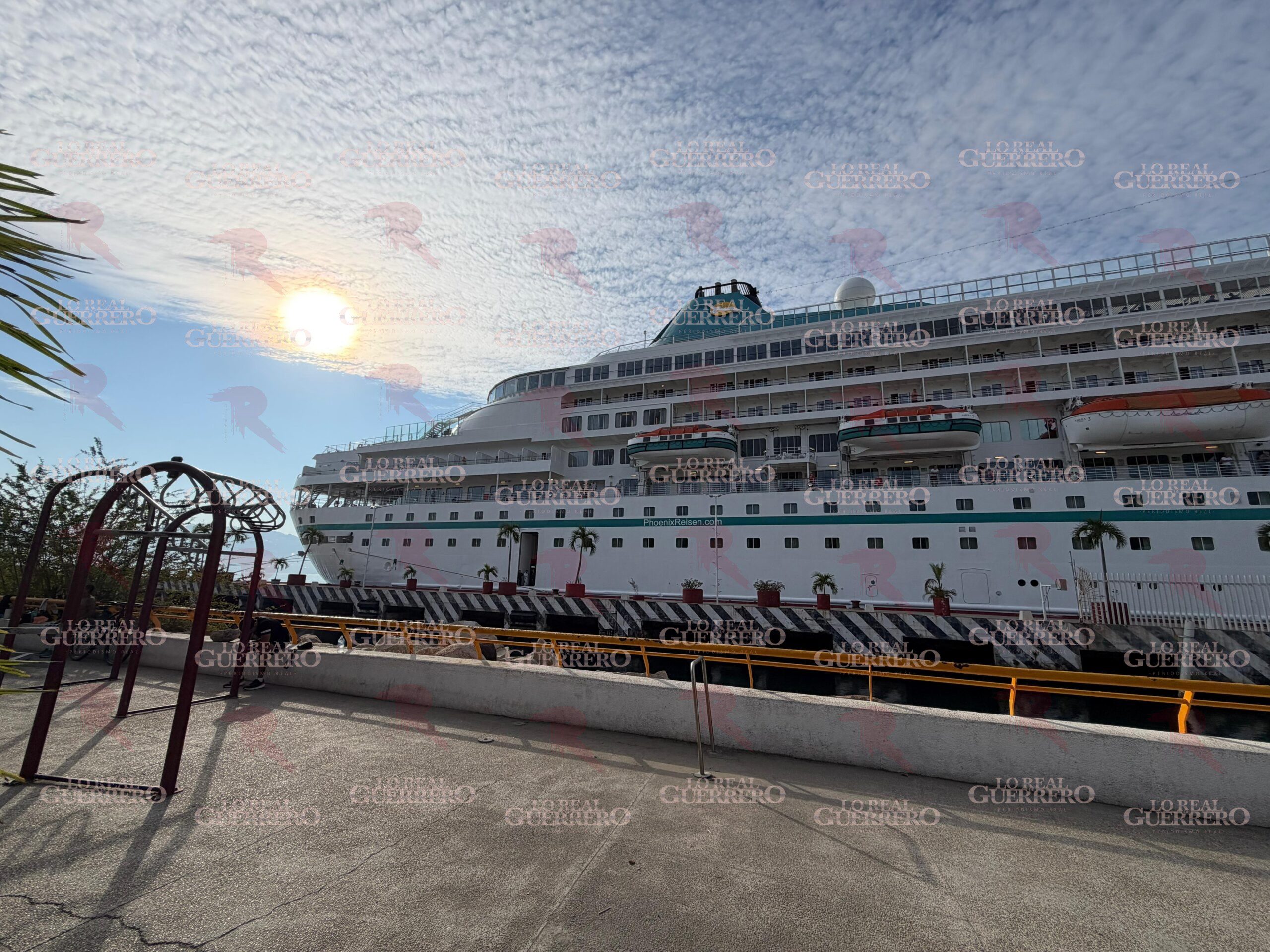 Atraca en Acapulco el segundo crucero de 2026