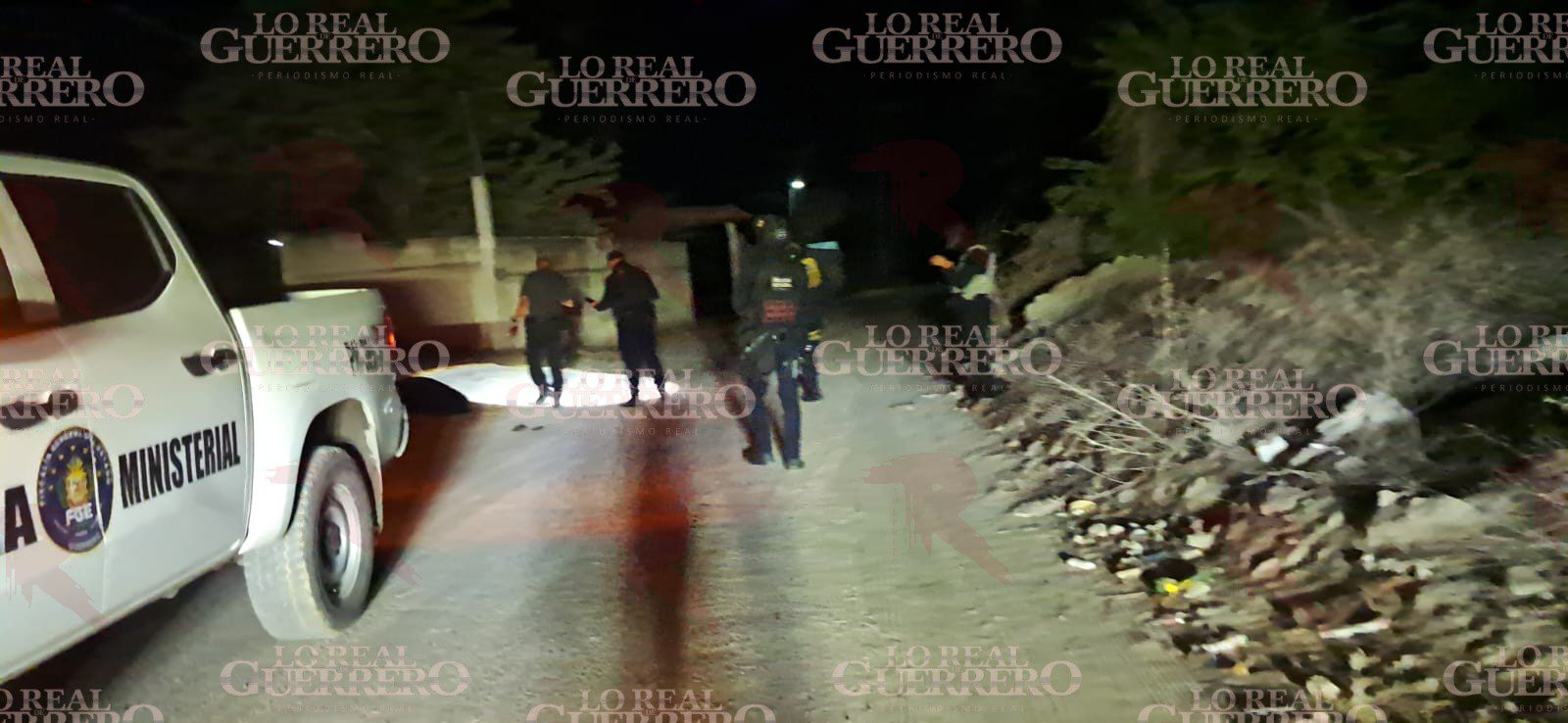 Encuentran cuerpo embolsado en la Miguel Terrazas