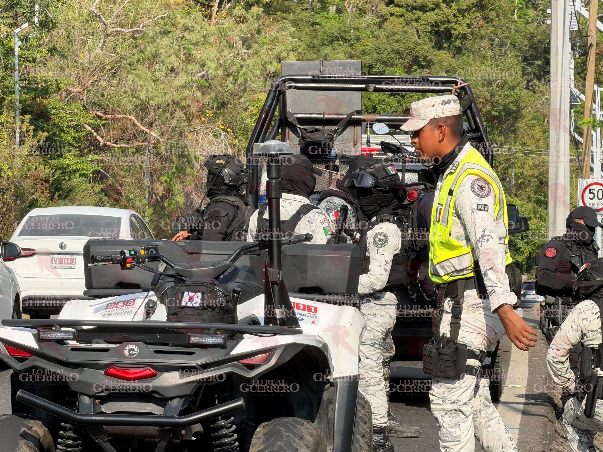 Capturan a asaltantes en la Escénica