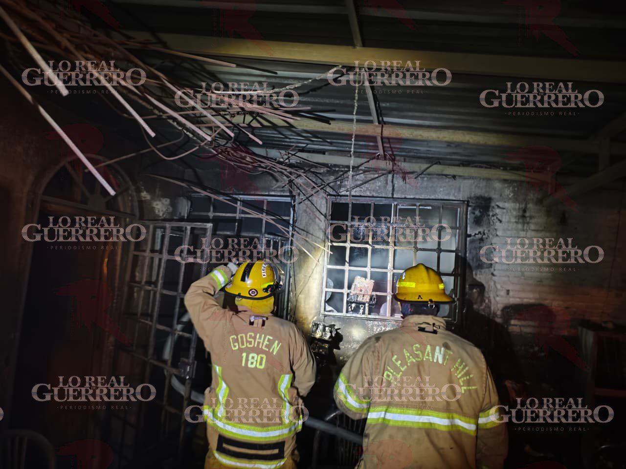 Incendio de vivienda al poniente de Chilpancingo deja cinco muertos