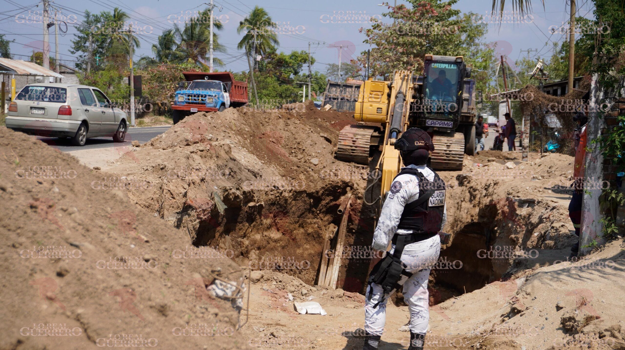 Intenta sindicato de la construcción detener obra de CAPAMA en San Isidro