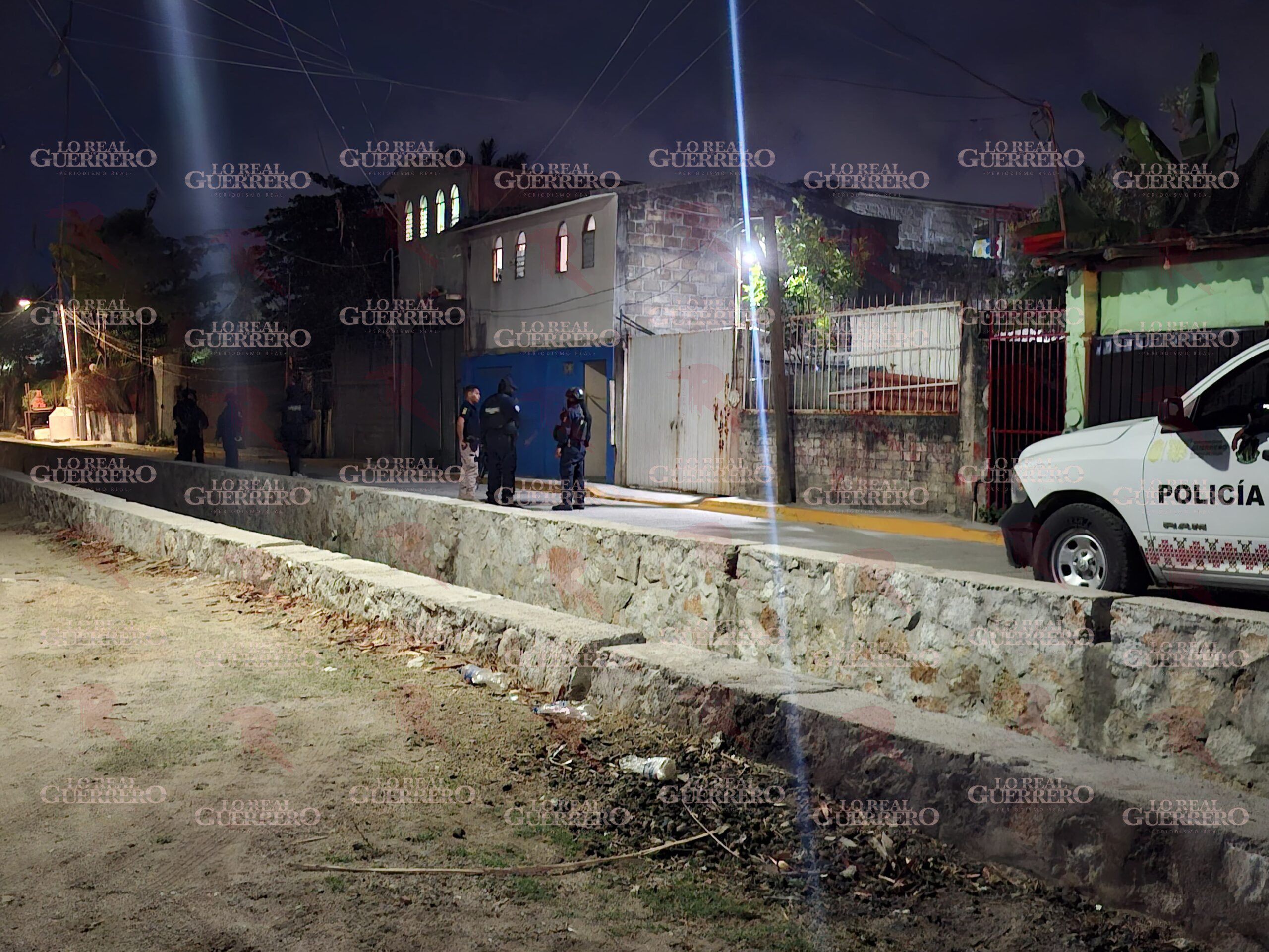 Ultiman a una persona en la colonia Postal de Acapulco