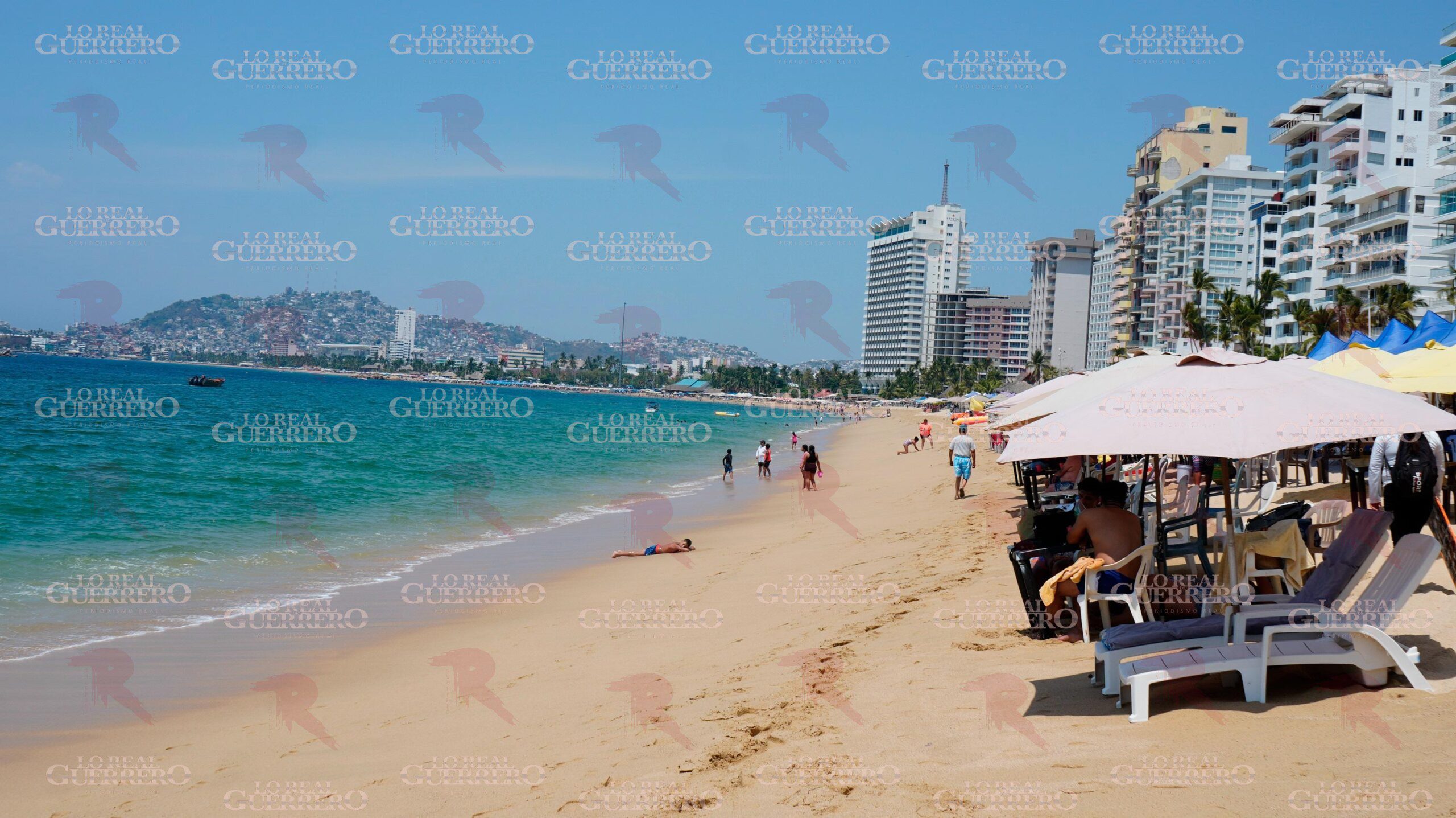 Garantizan playas limpias en Acapulco