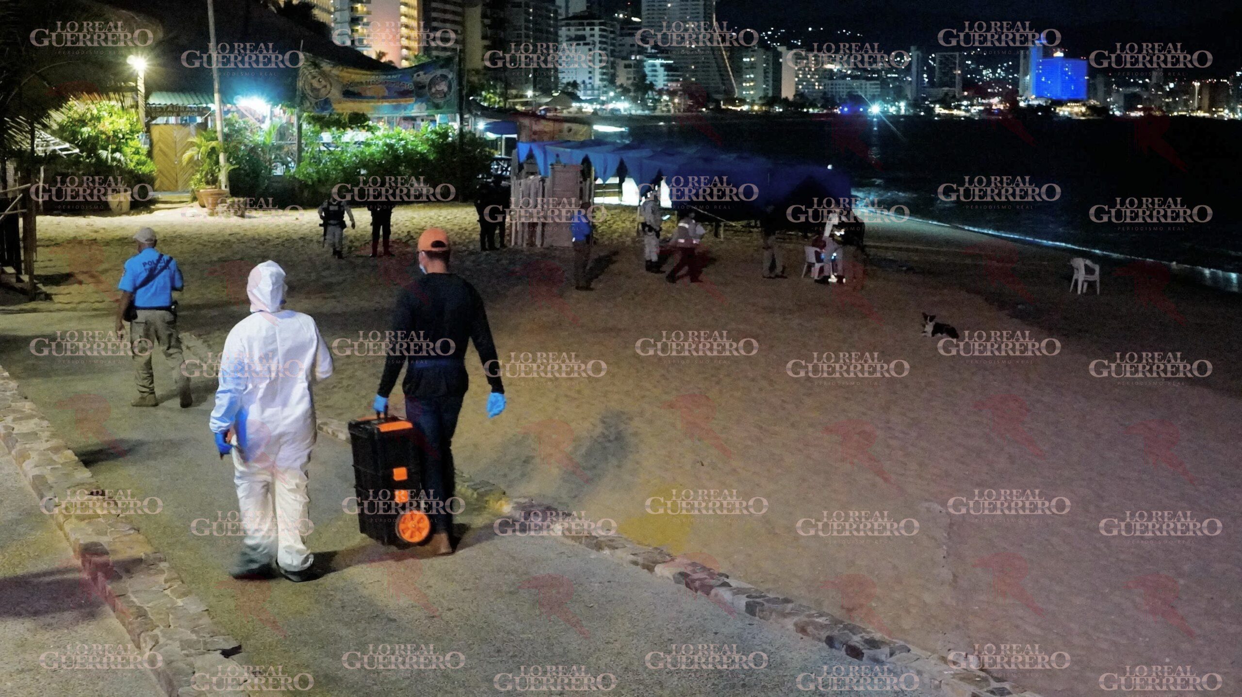 Presunta turista se ahoga en playa Papagayo en Acapulco