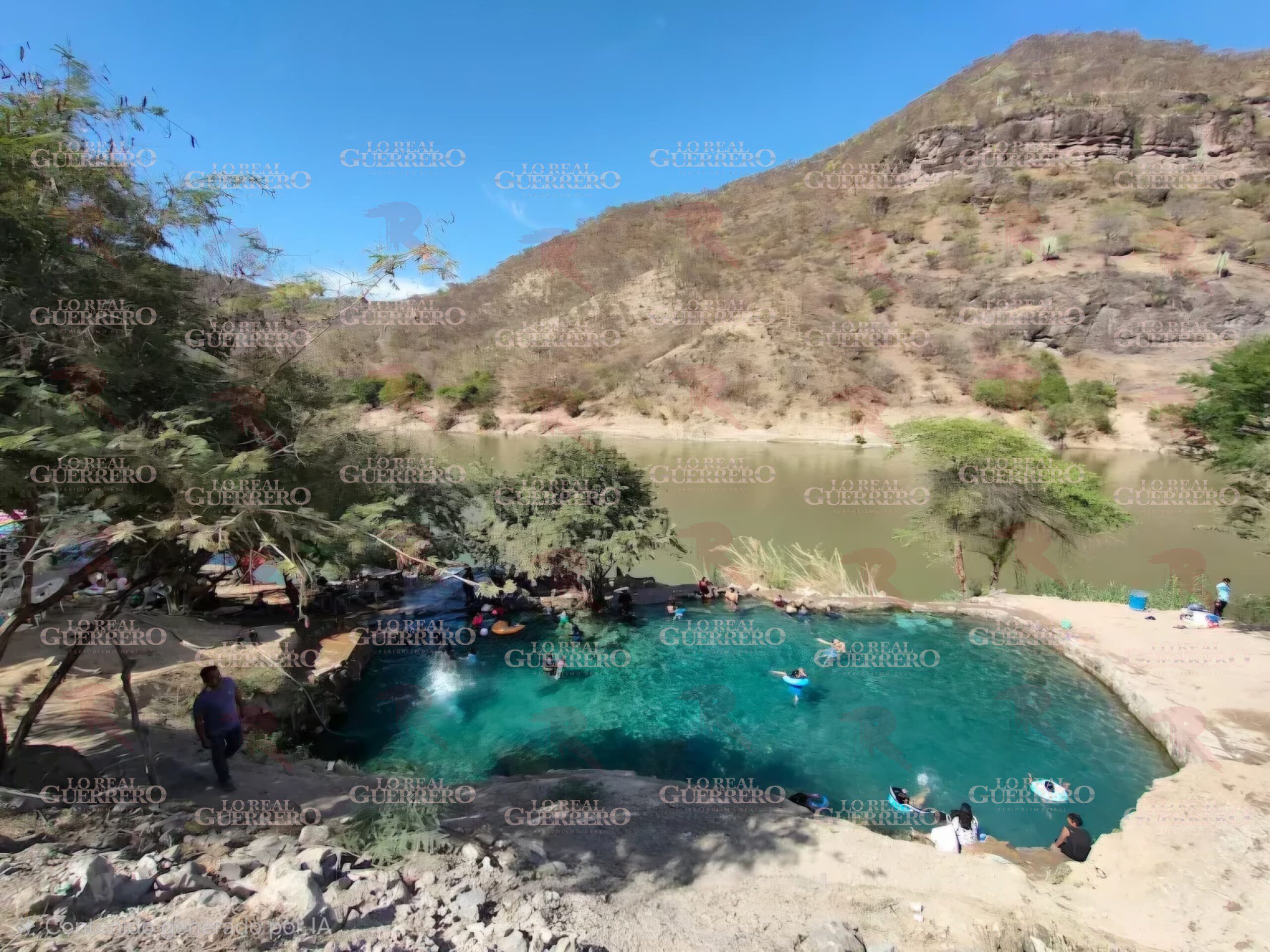 Muere hombre ahogado en El Borbollón, en el municipio de Tepecoacuilco de Trujano