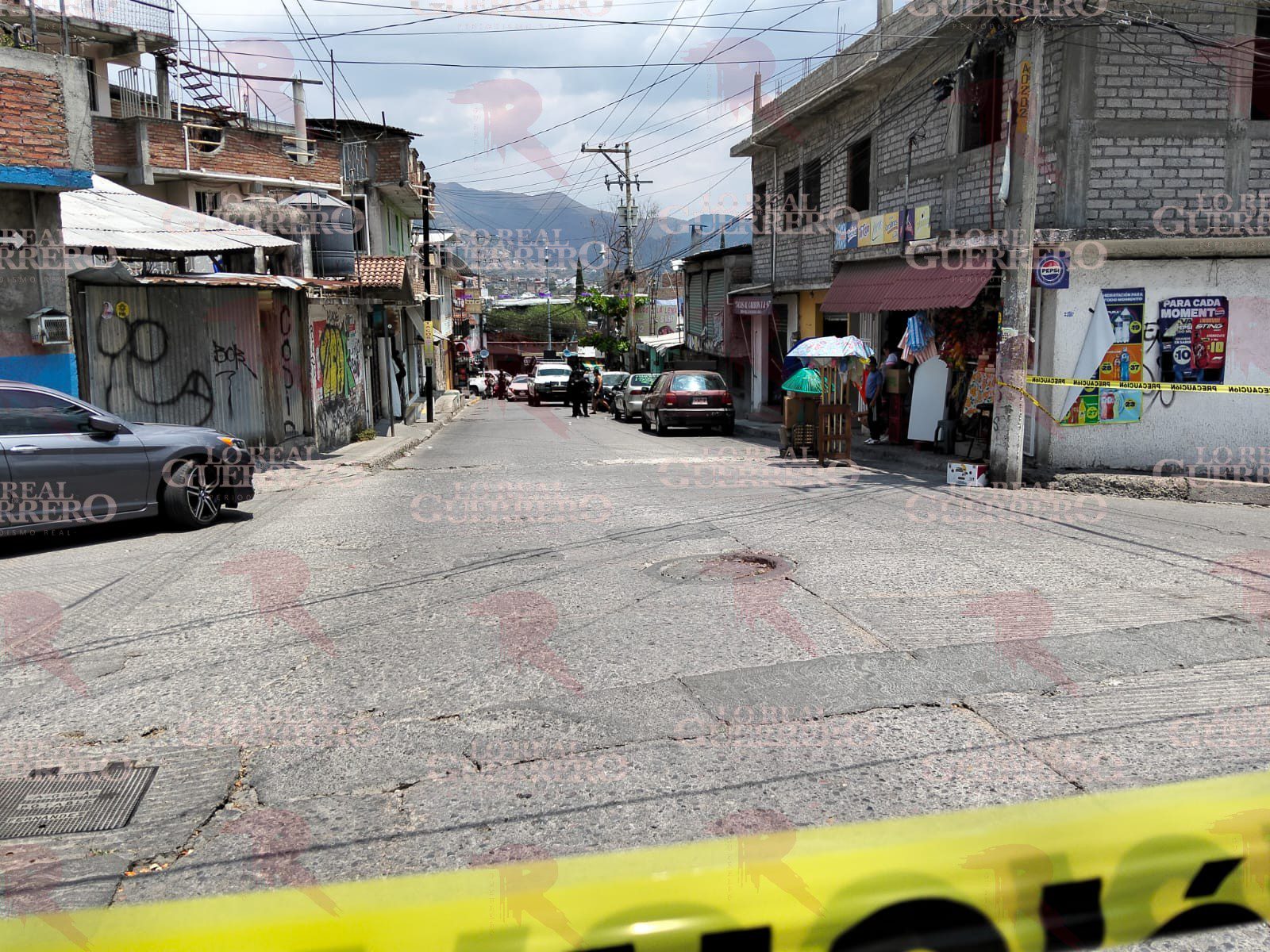 Hieren a balazos a un hombre en la colonia del PRI, en Chilpancingo