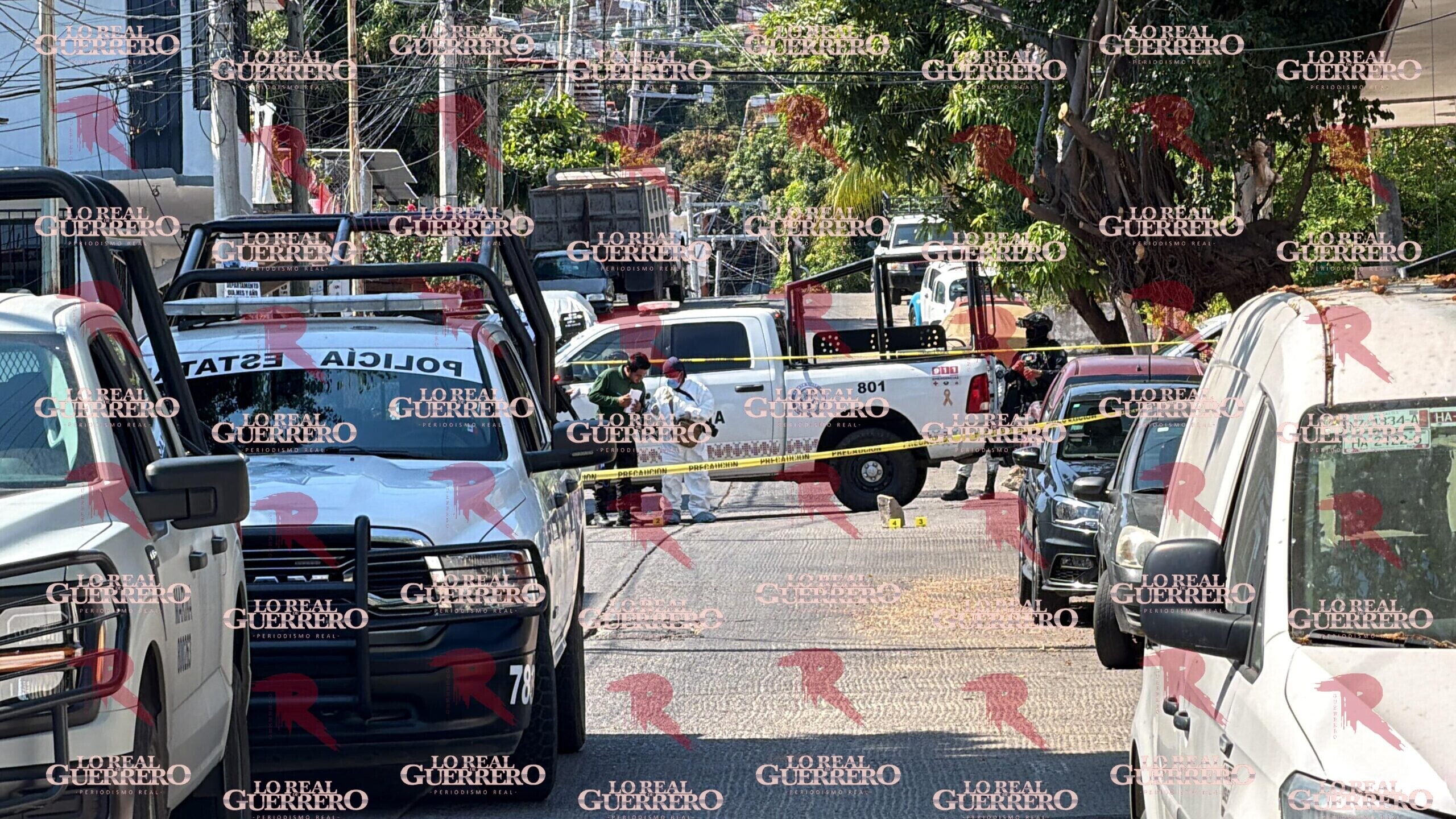 Balacera siembra temor en la colonia Cuauhtémoc de Acapulco