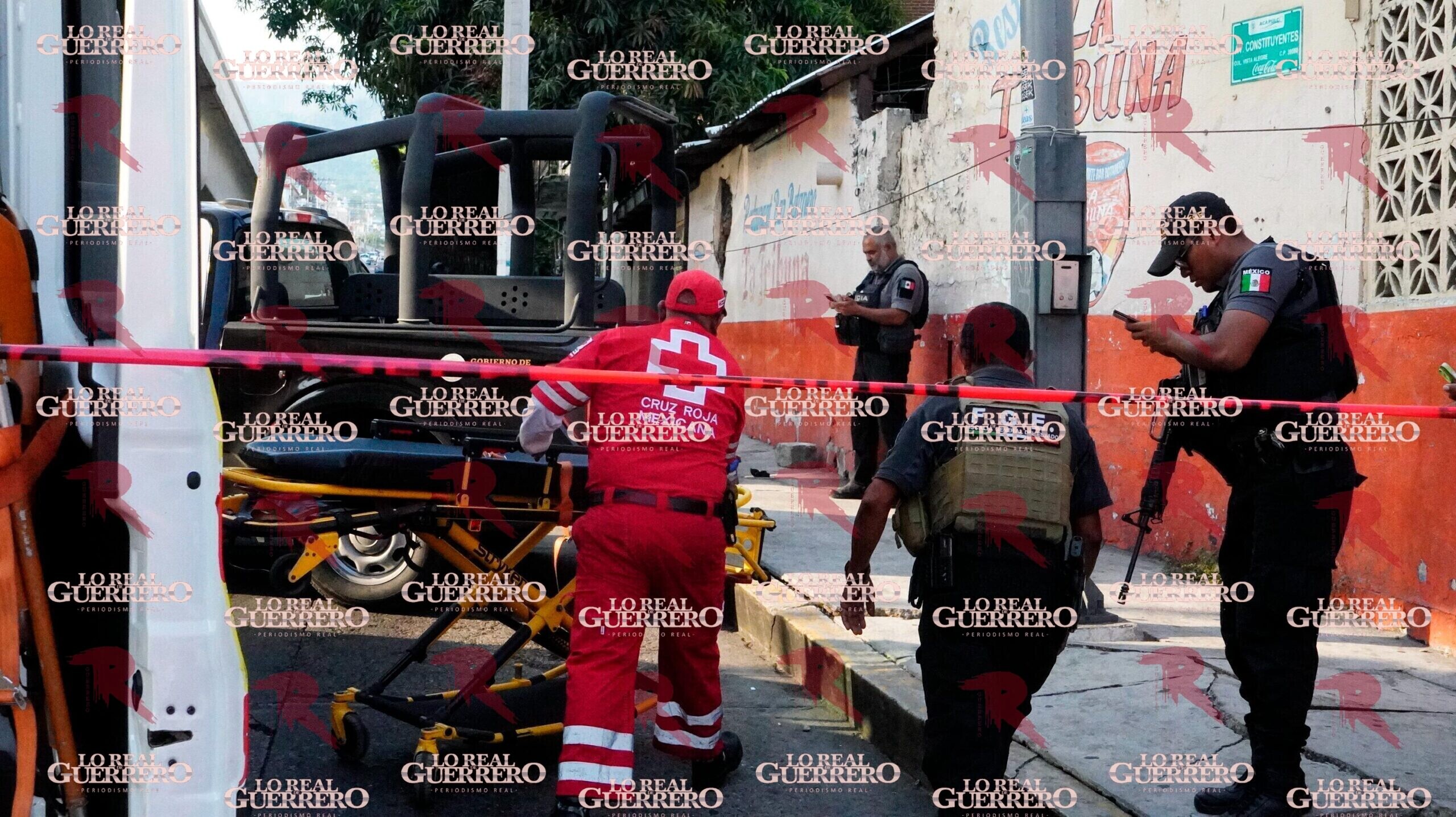 Balean a un hombre afuera del exbar “Las Chalupas” en Acapulco