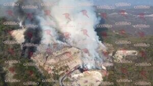 Se extiende por más de siete horas incendio en basurero de Chilpancingo