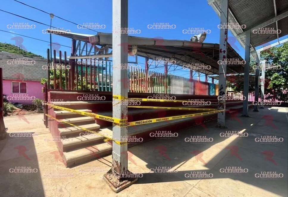 Sismo de 5.2 afectó el techado de una cancha en La Venta